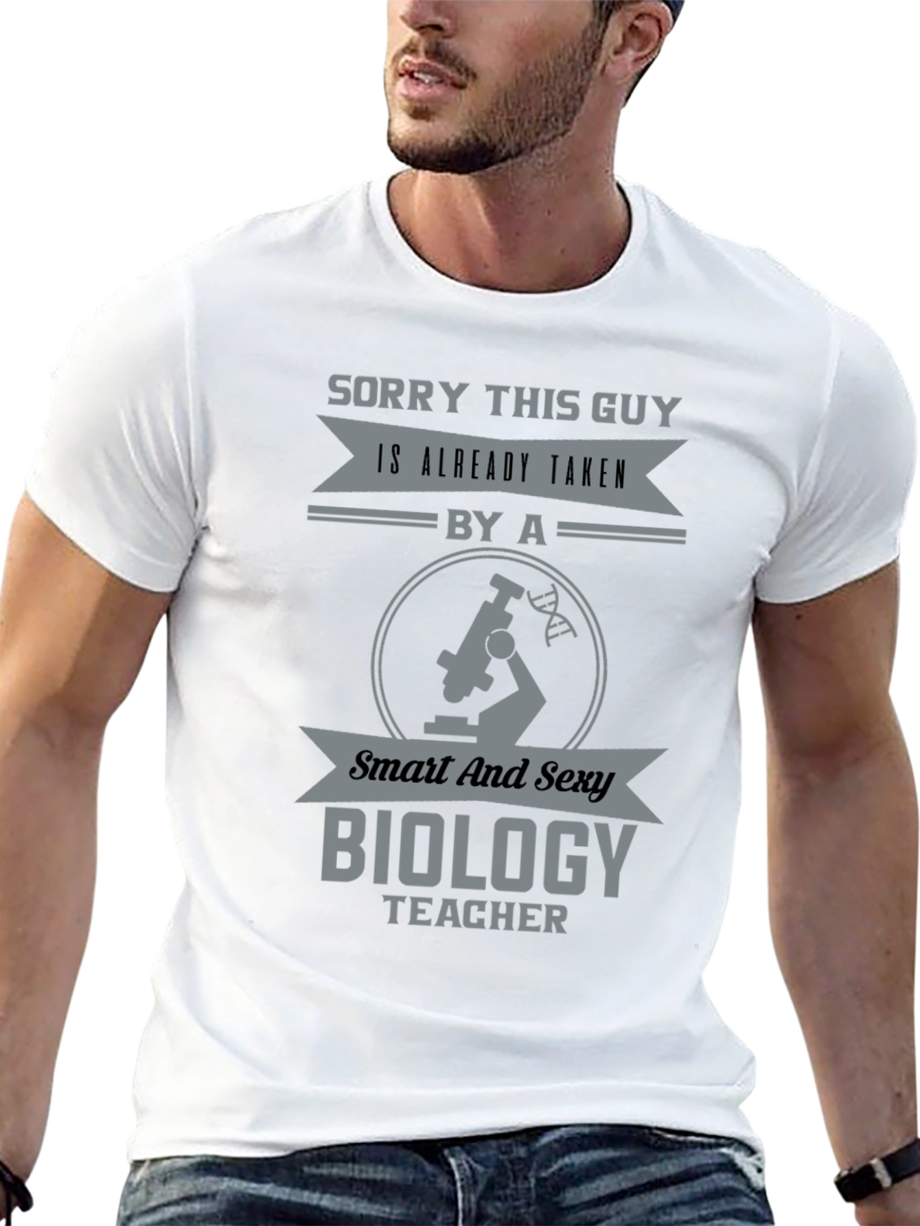 Funny Biology Teacher Graphic T-Shirt