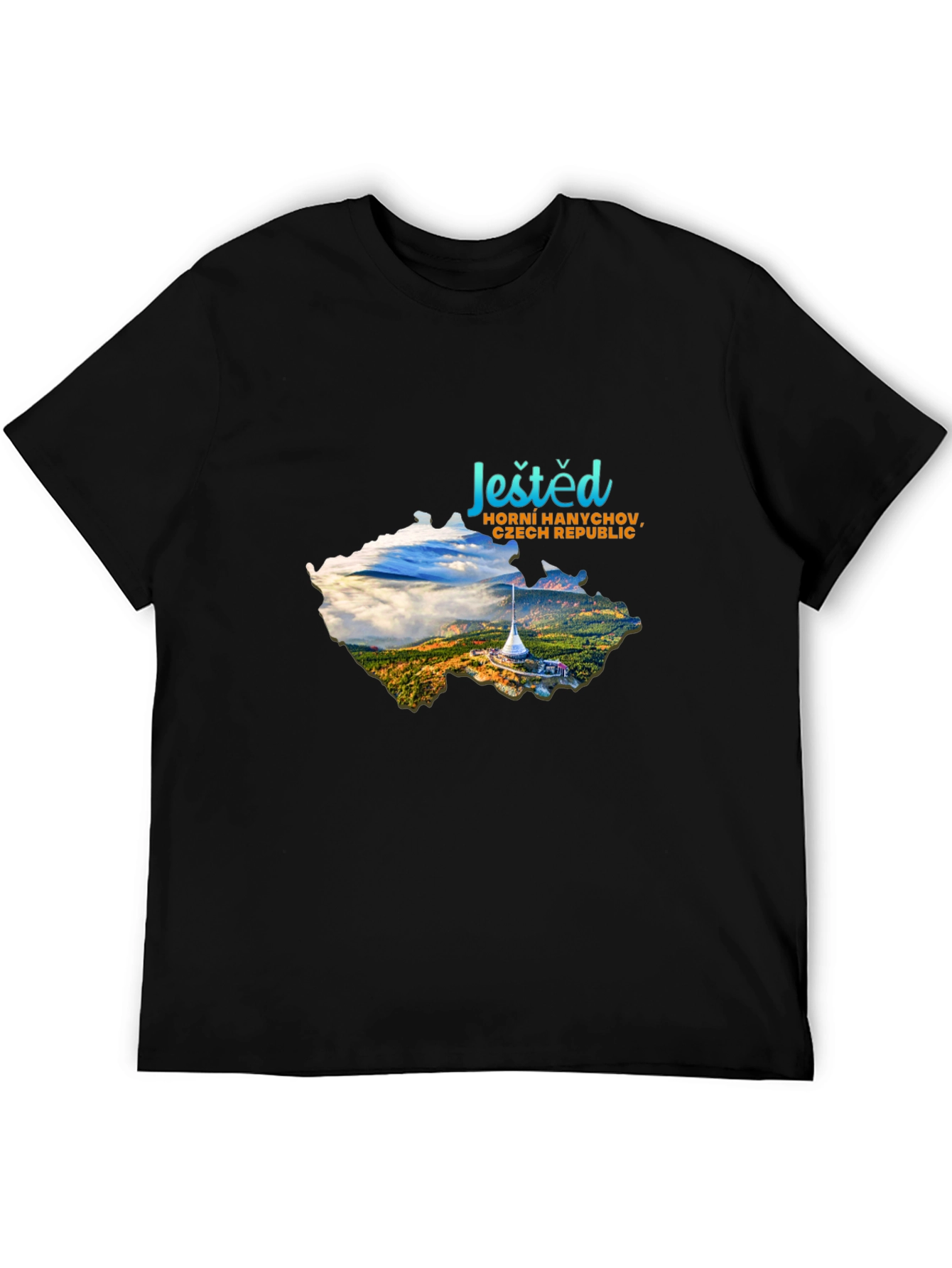 Jested Czech Republic Graphic T-Shirt