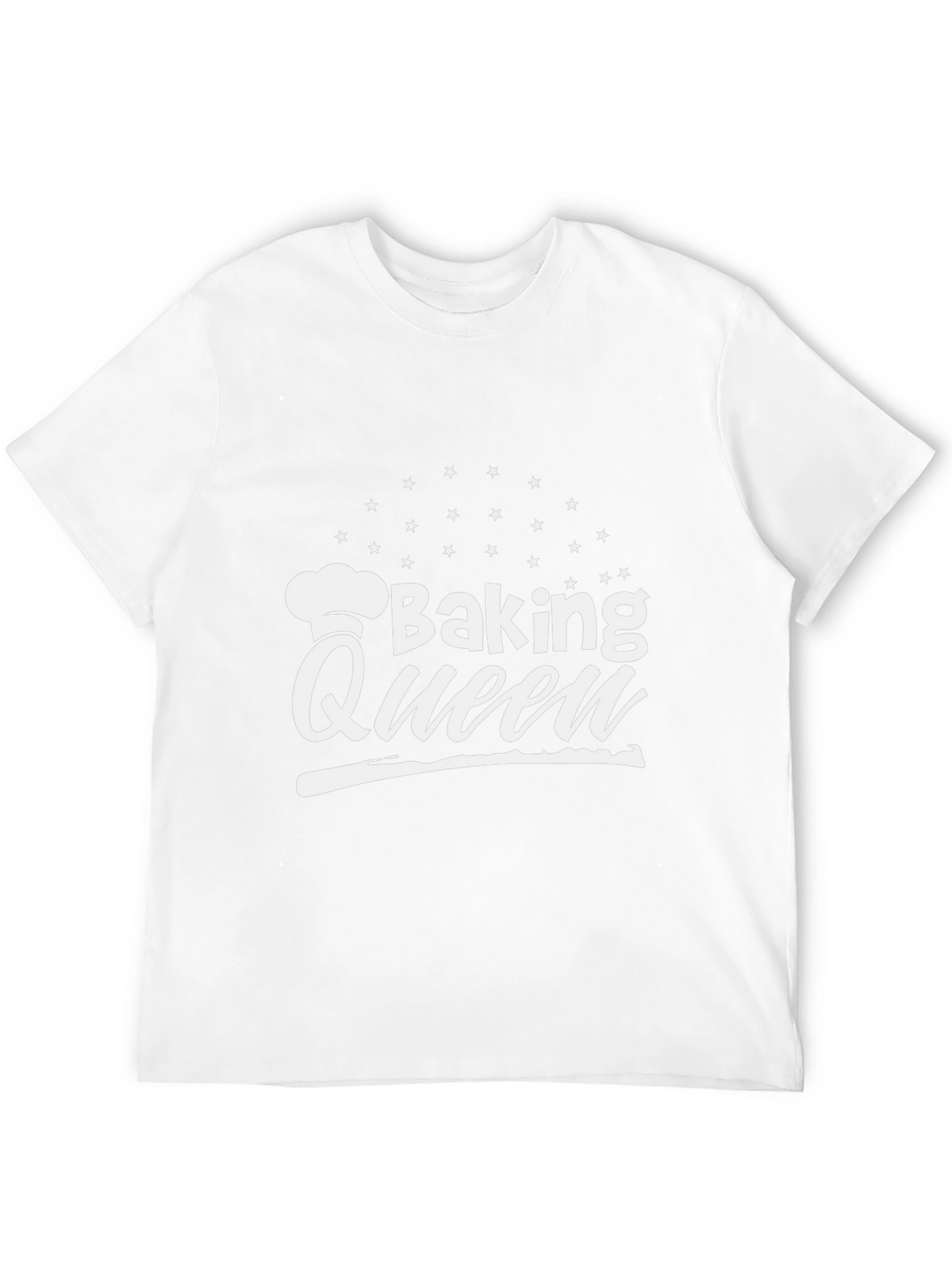 Baking Queen Graphic T-Shirt - Stylish Chef Apparel