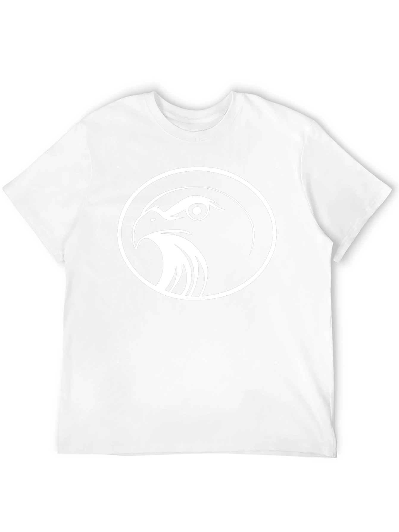Black T-Shirt with Eagle Emblem