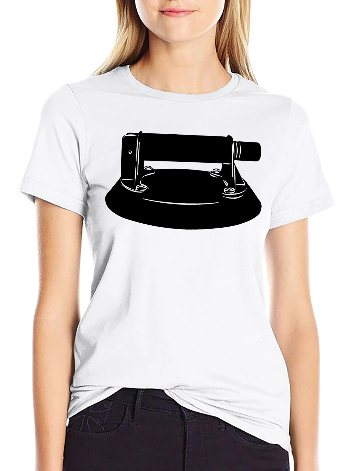 Suction Cup Handle T-Shirt - Lifting Made Easy
