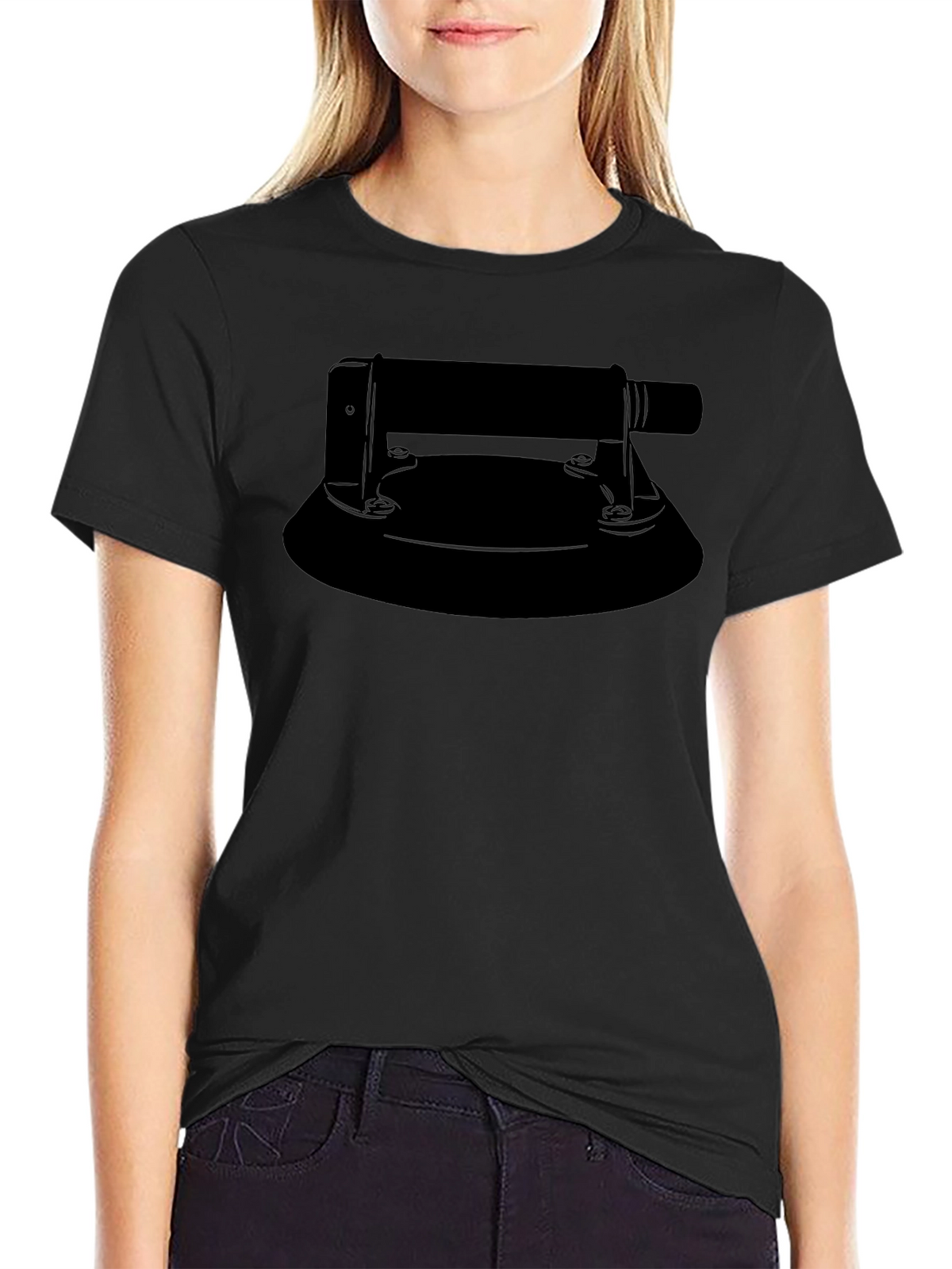 Suction Cup Handle T-Shirt - Lifting Made Easy