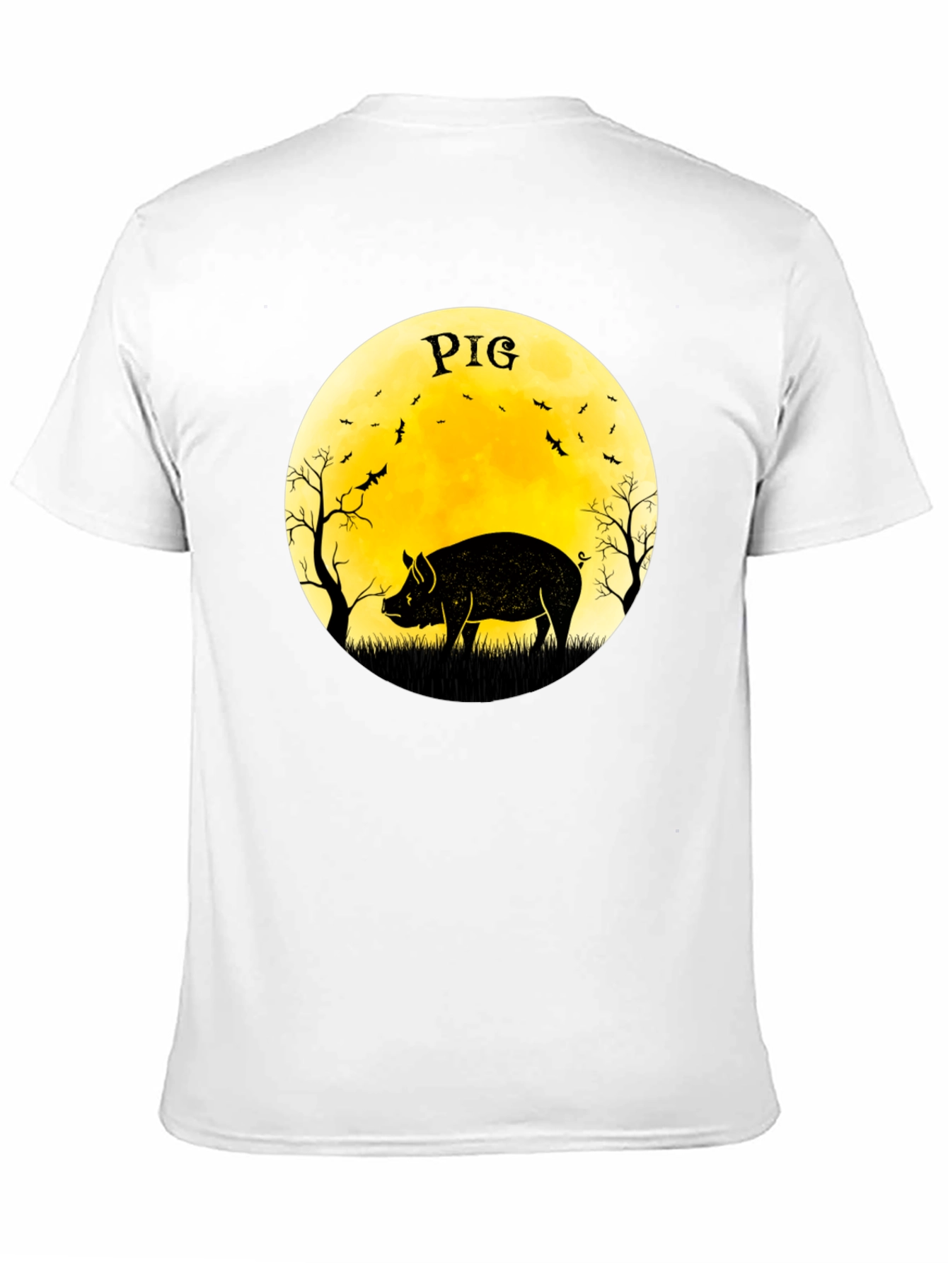 Pig Moon Halloween T-Shirt