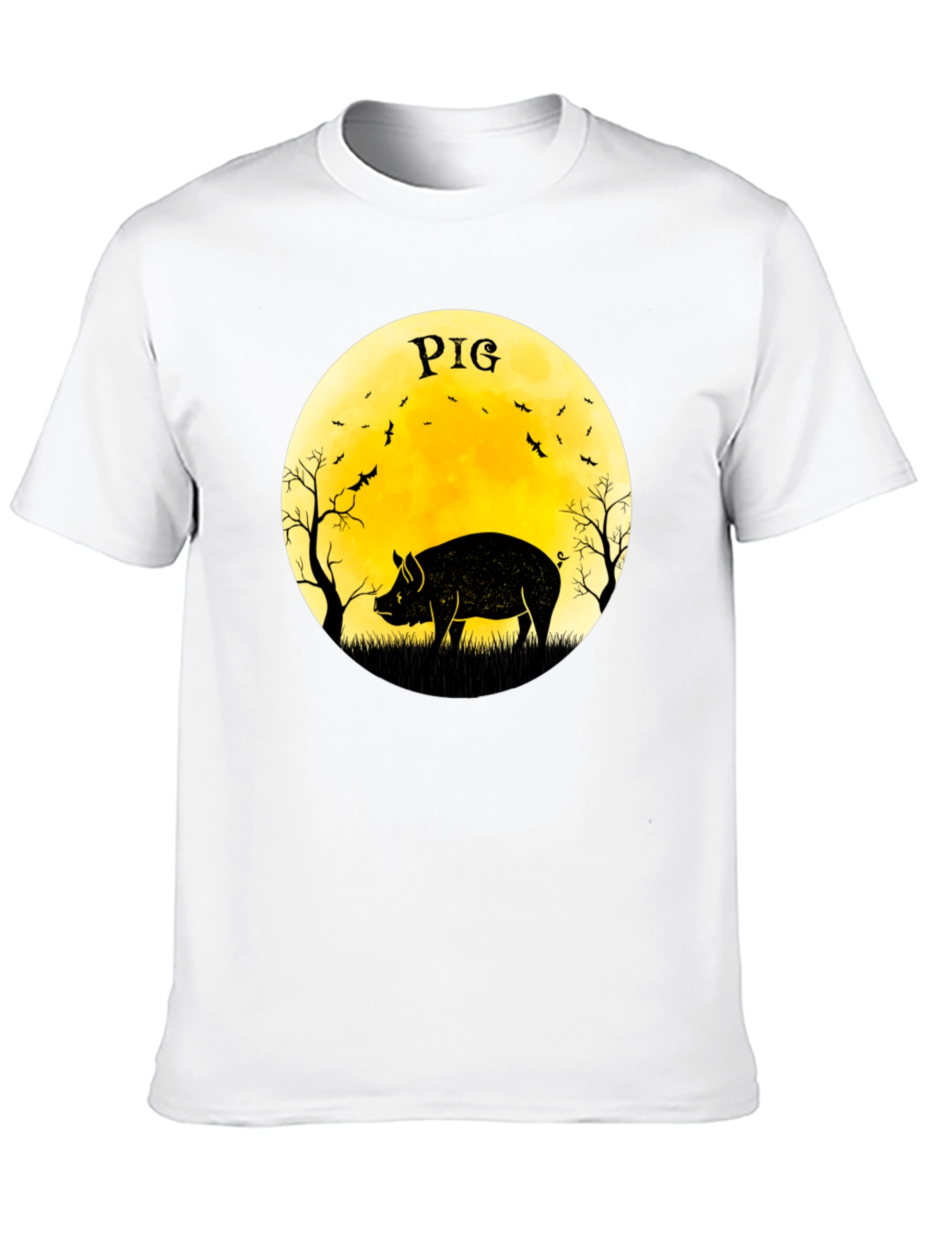 Pig Moon Halloween T-Shirt