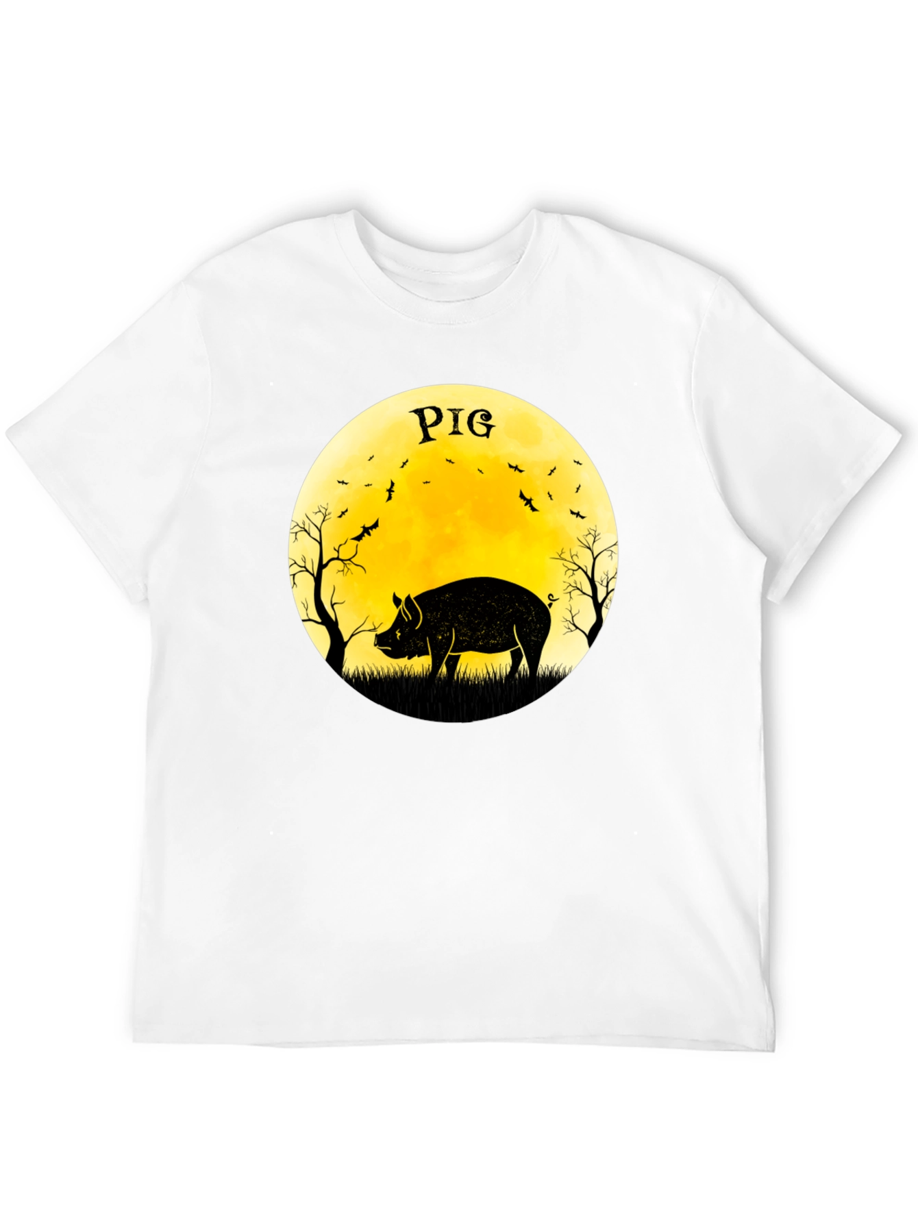 Pig Moon Halloween T-Shirt