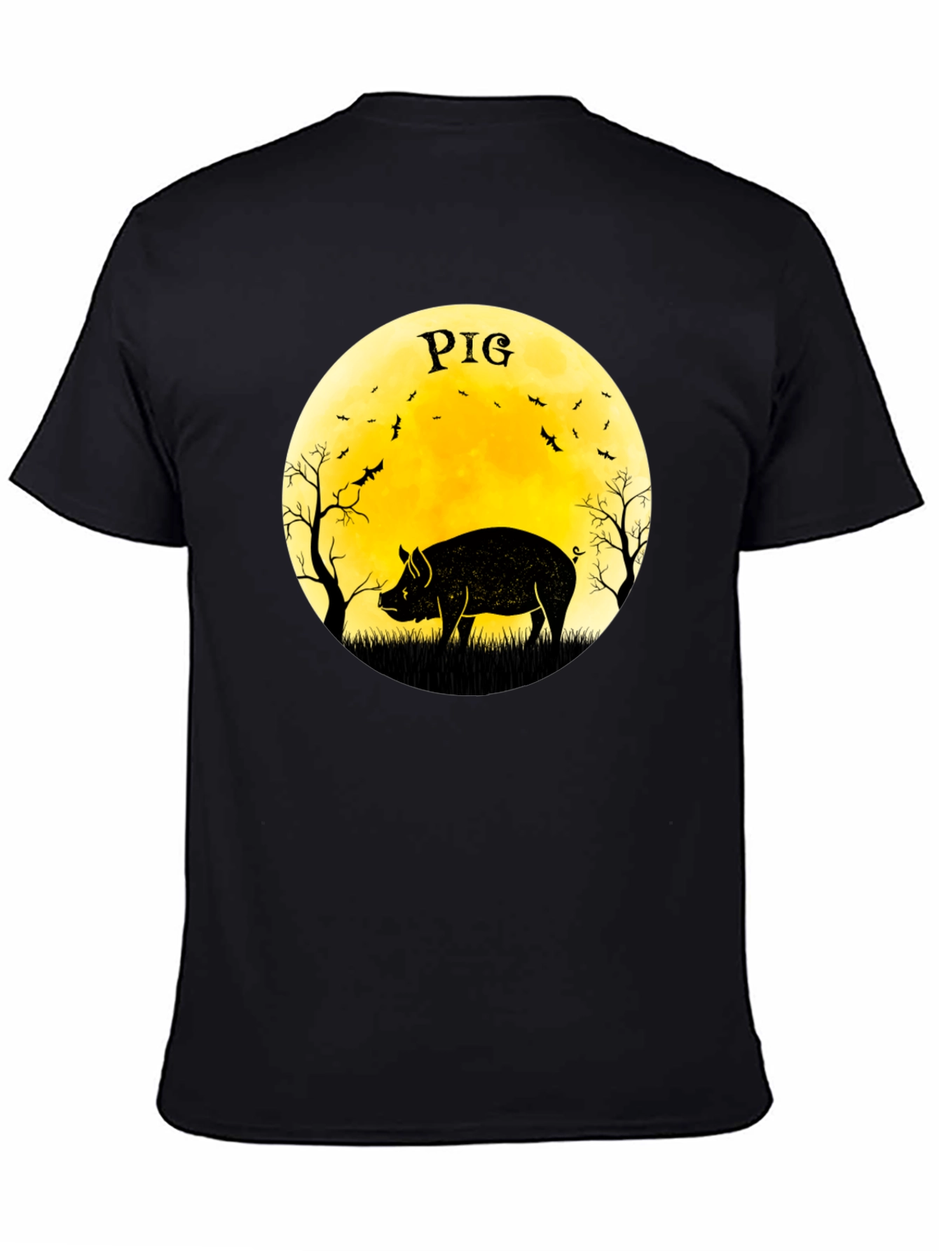 Pig Moon Halloween T-Shirt