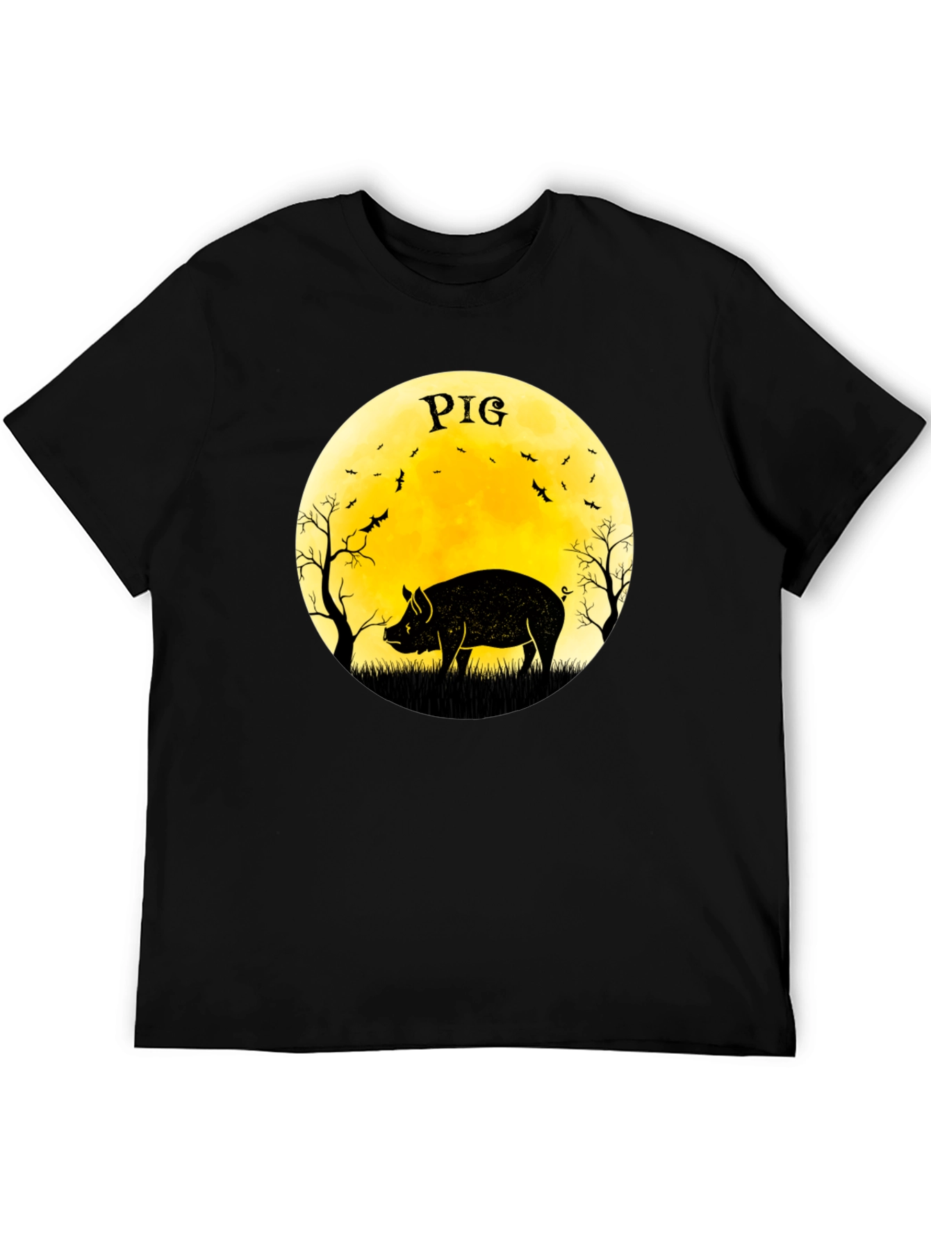 Pig Moon Halloween T-Shirt