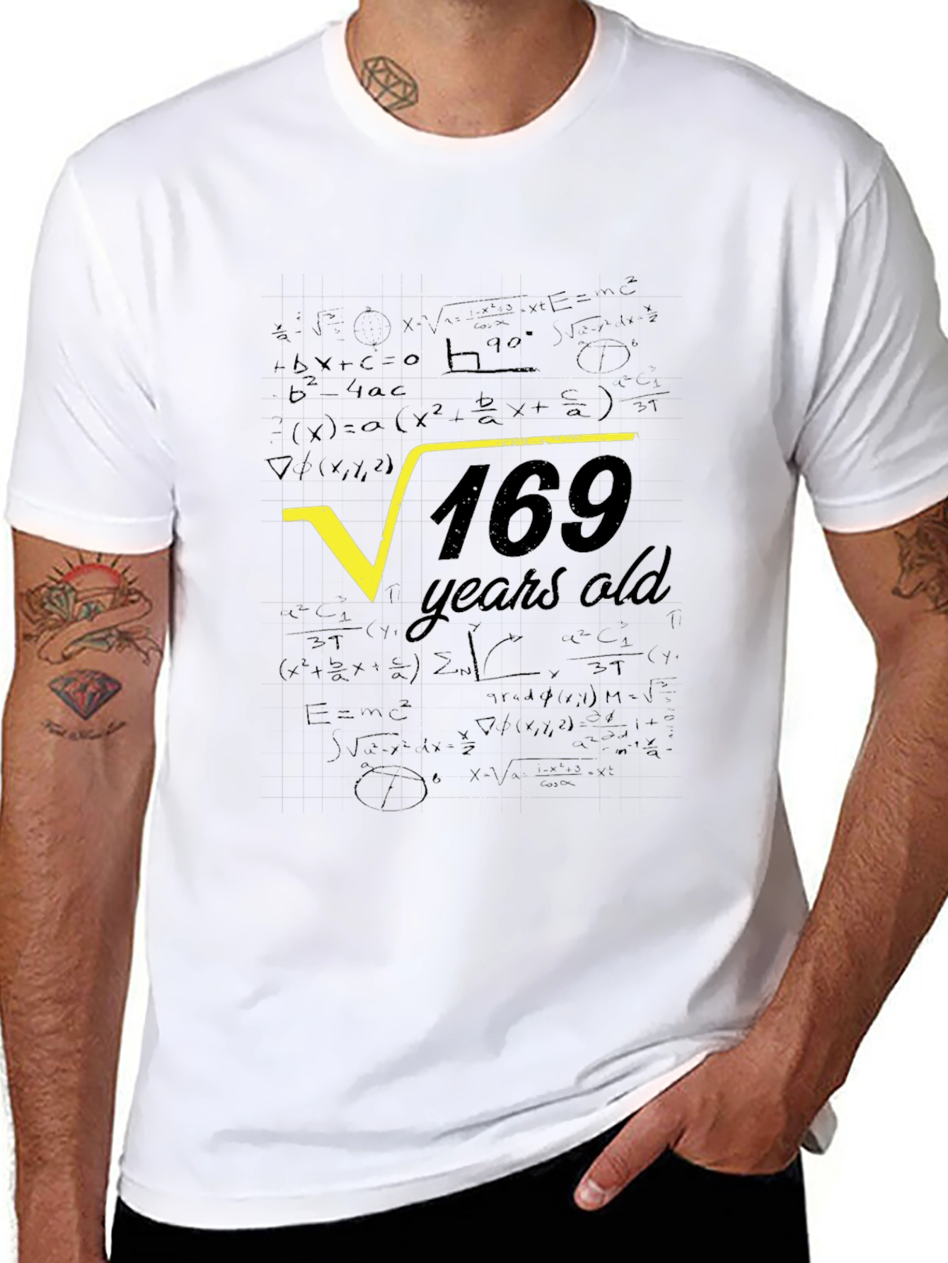 Square Root of 169 Years Old T-Shirt