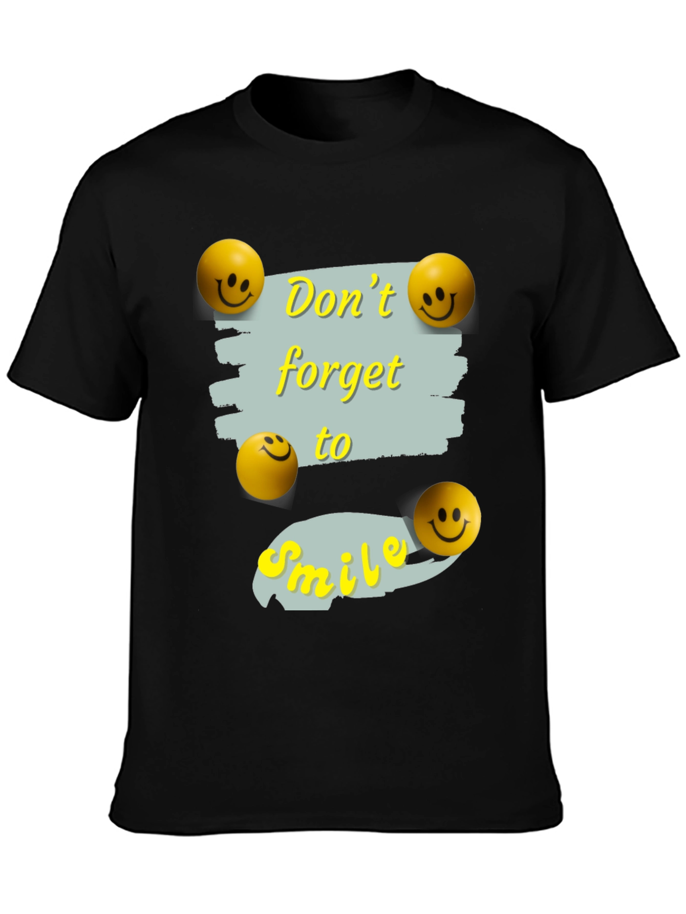 Dont Forget to Smile Graphic Tee