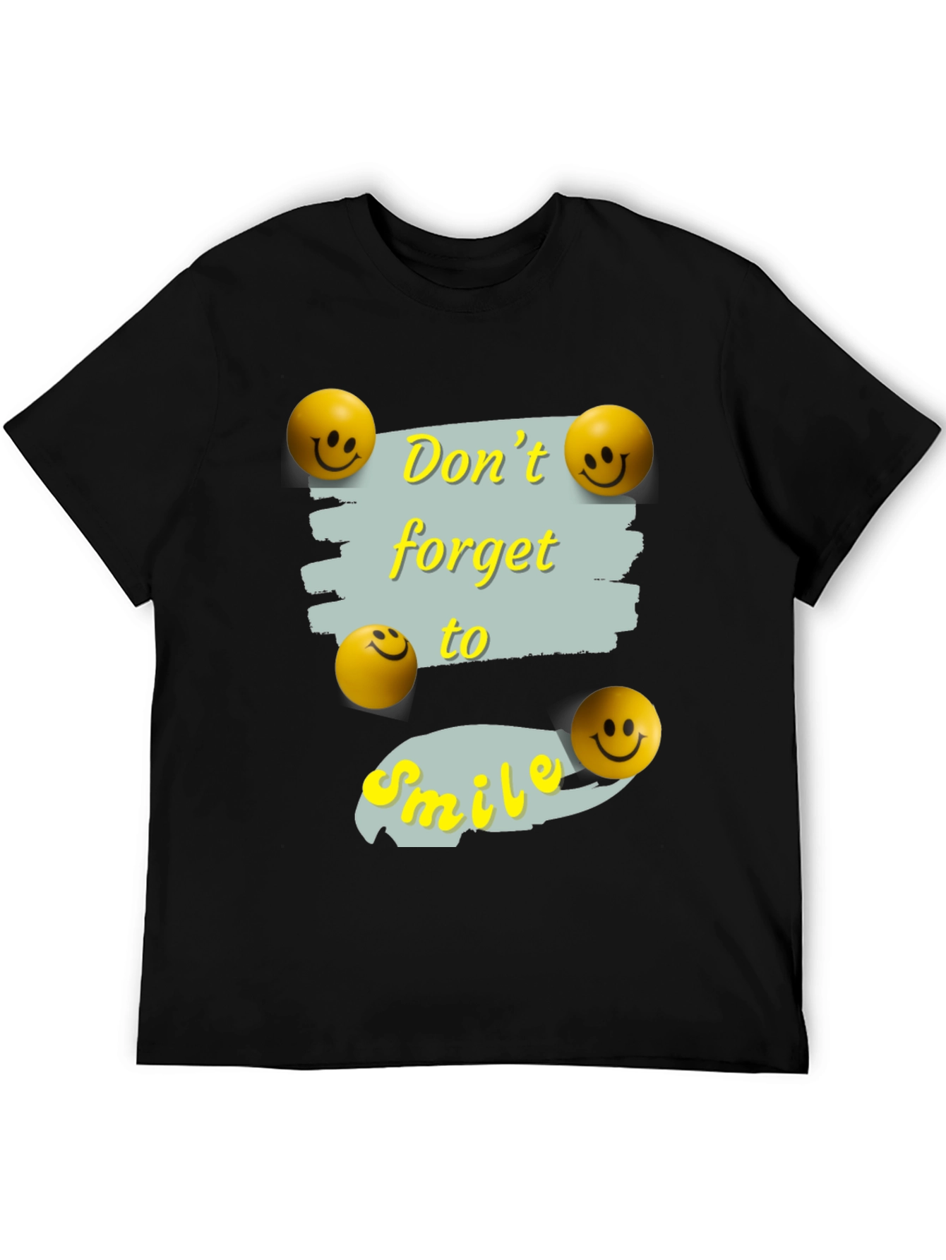 Dont Forget to Smile Graphic Tee