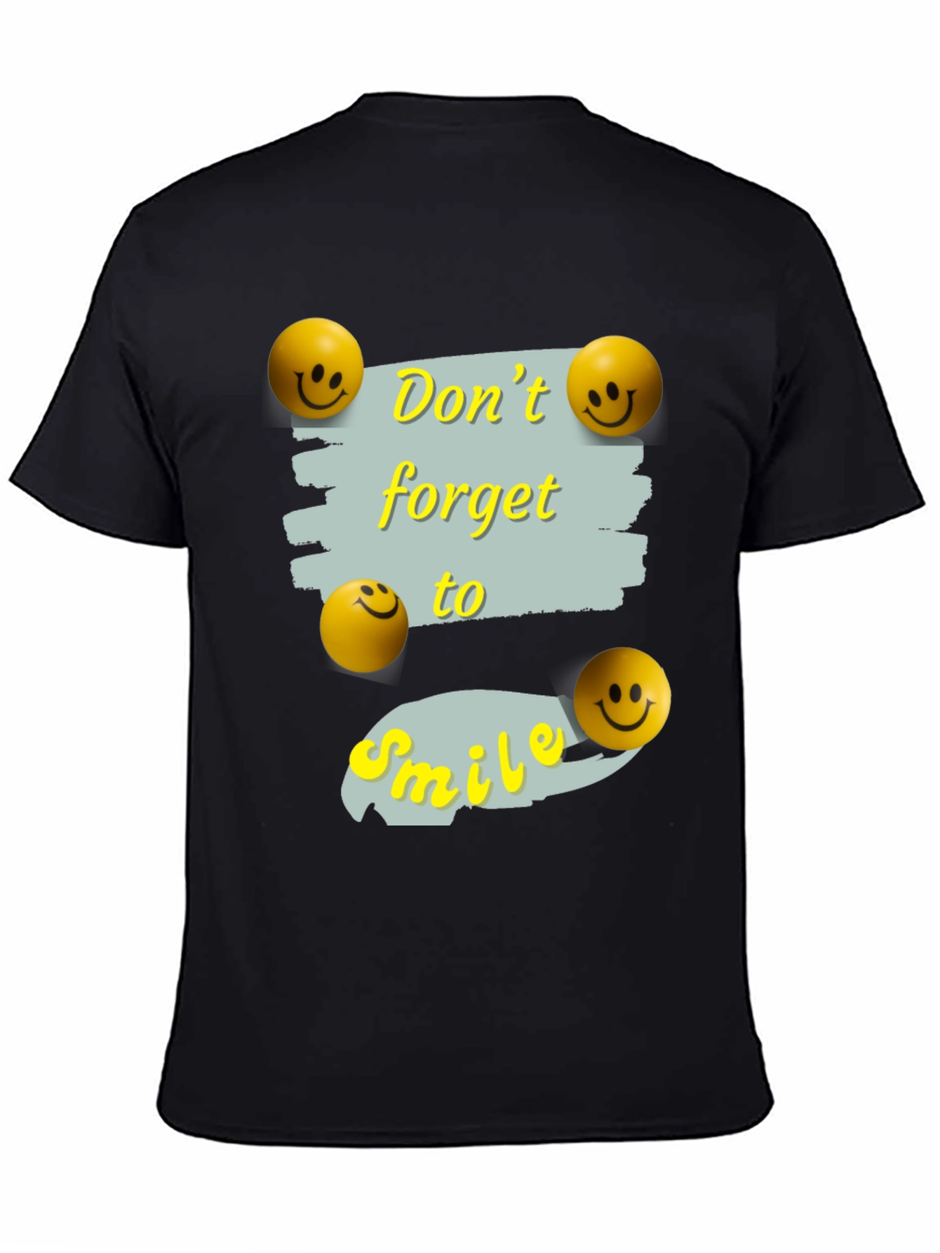 Dont Forget to Smile Graphic Tee