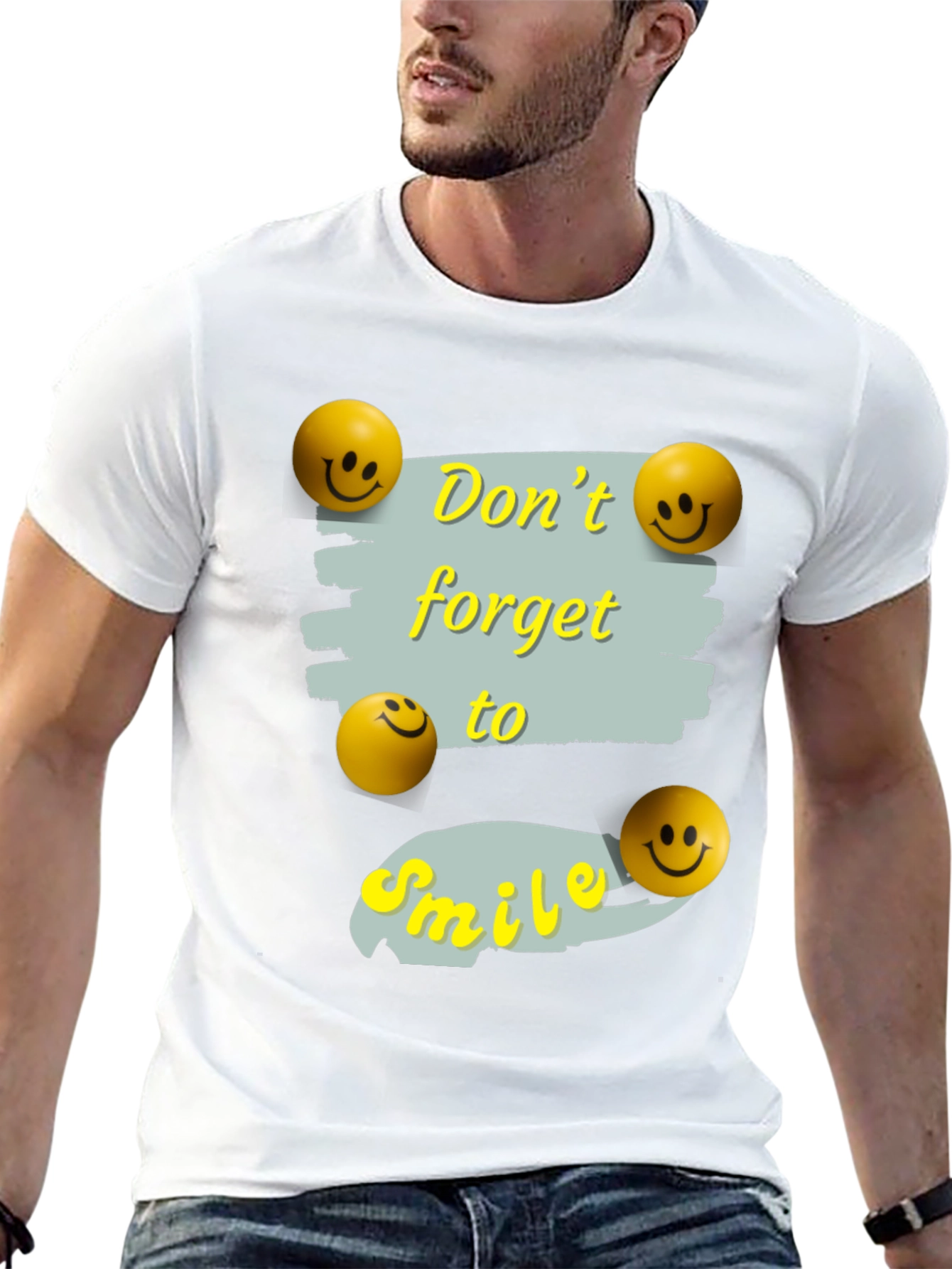 Dont Forget to Smile Graphic Tee