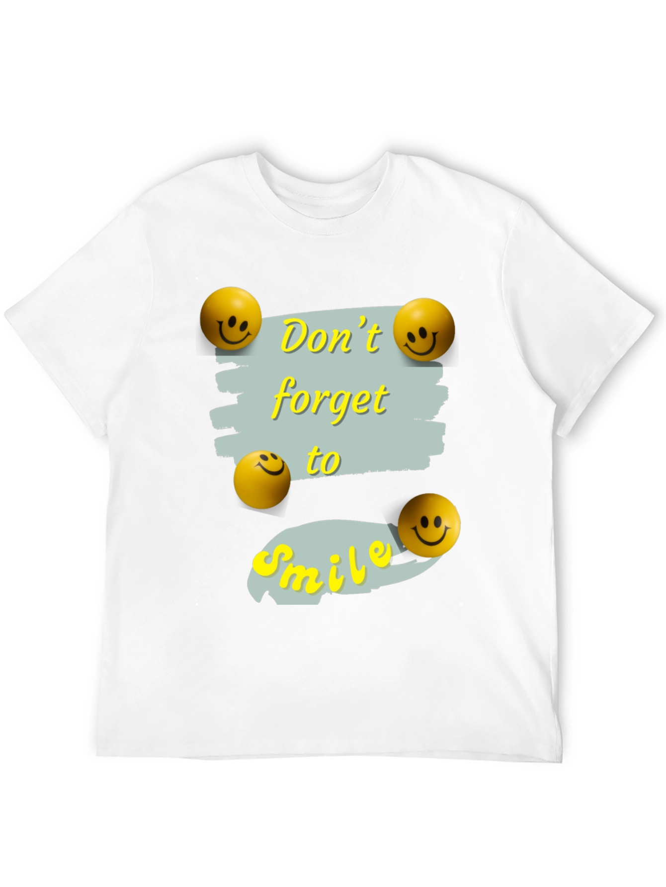 Dont Forget to Smile Graphic Tee