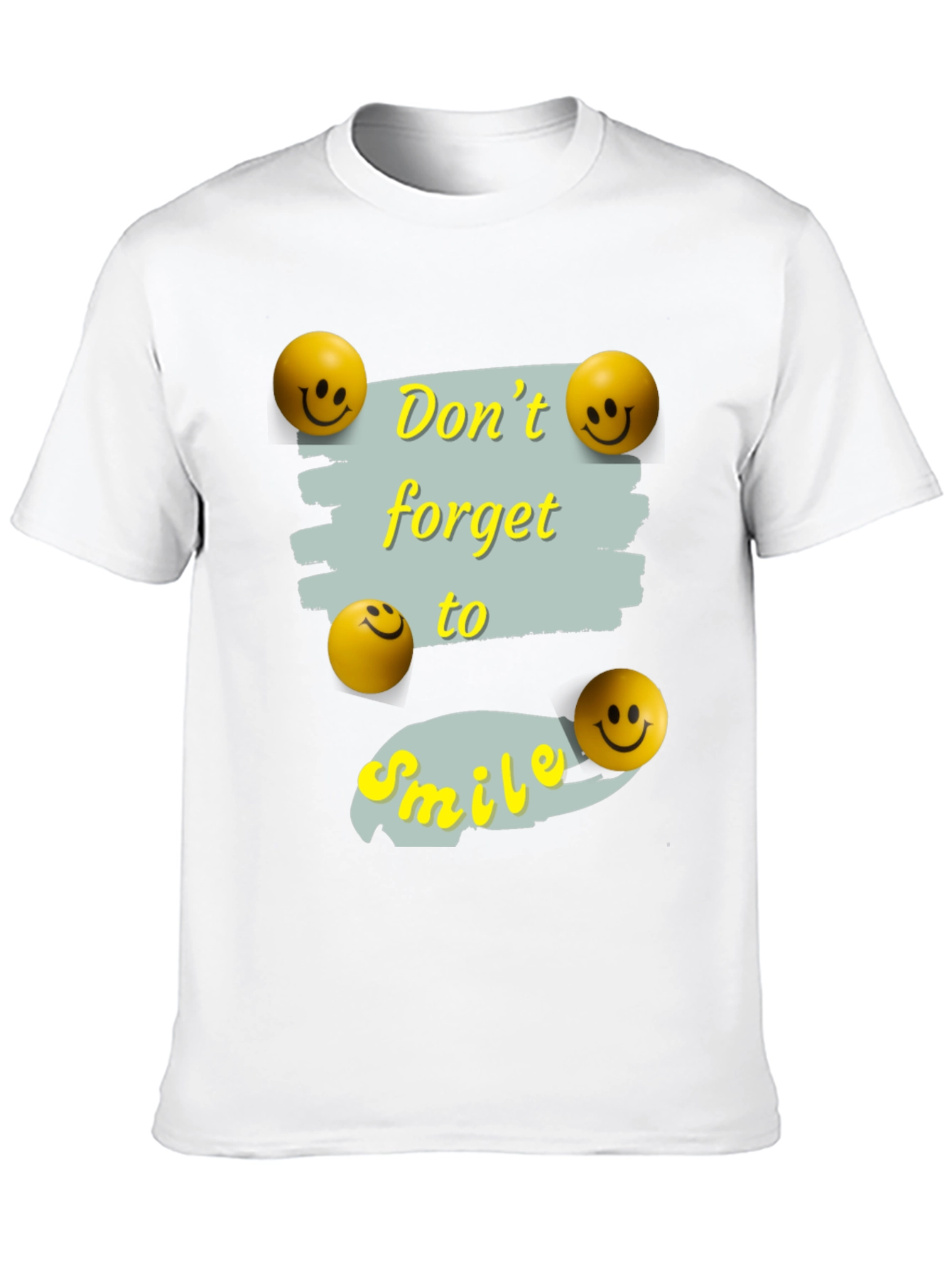 Dont Forget to Smile Graphic Tee
