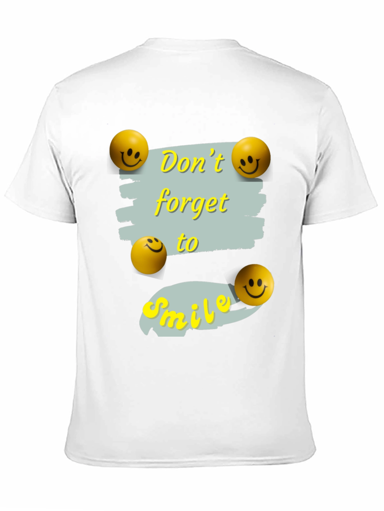 Dont Forget to Smile Graphic Tee