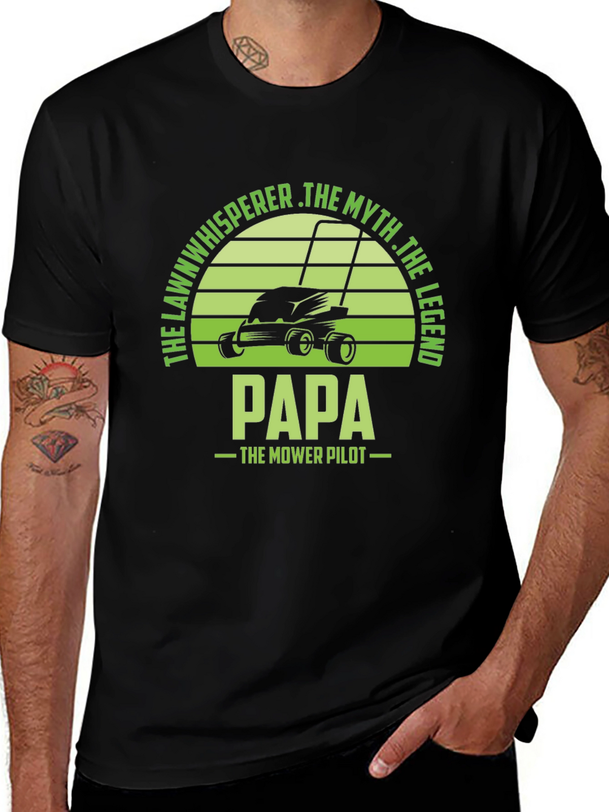 Papa The Lawn Whisperer T-Shirt