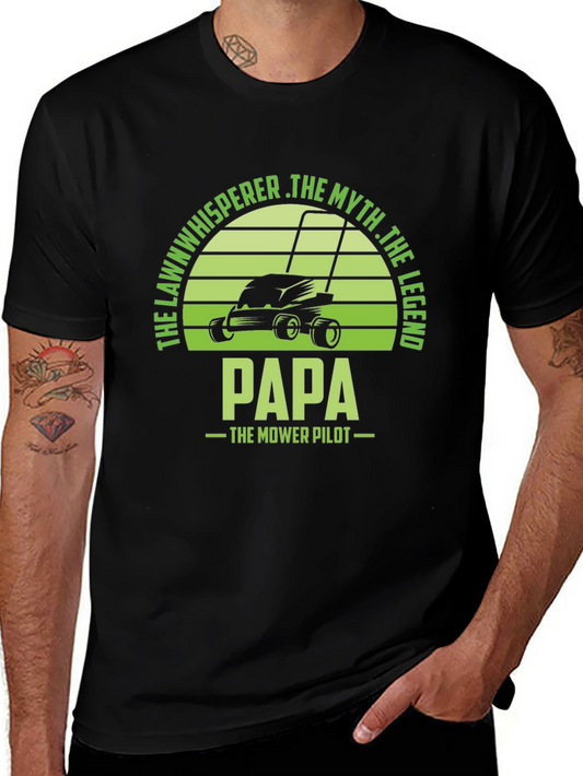 Papa The Lawn Whisperer T-Shirt