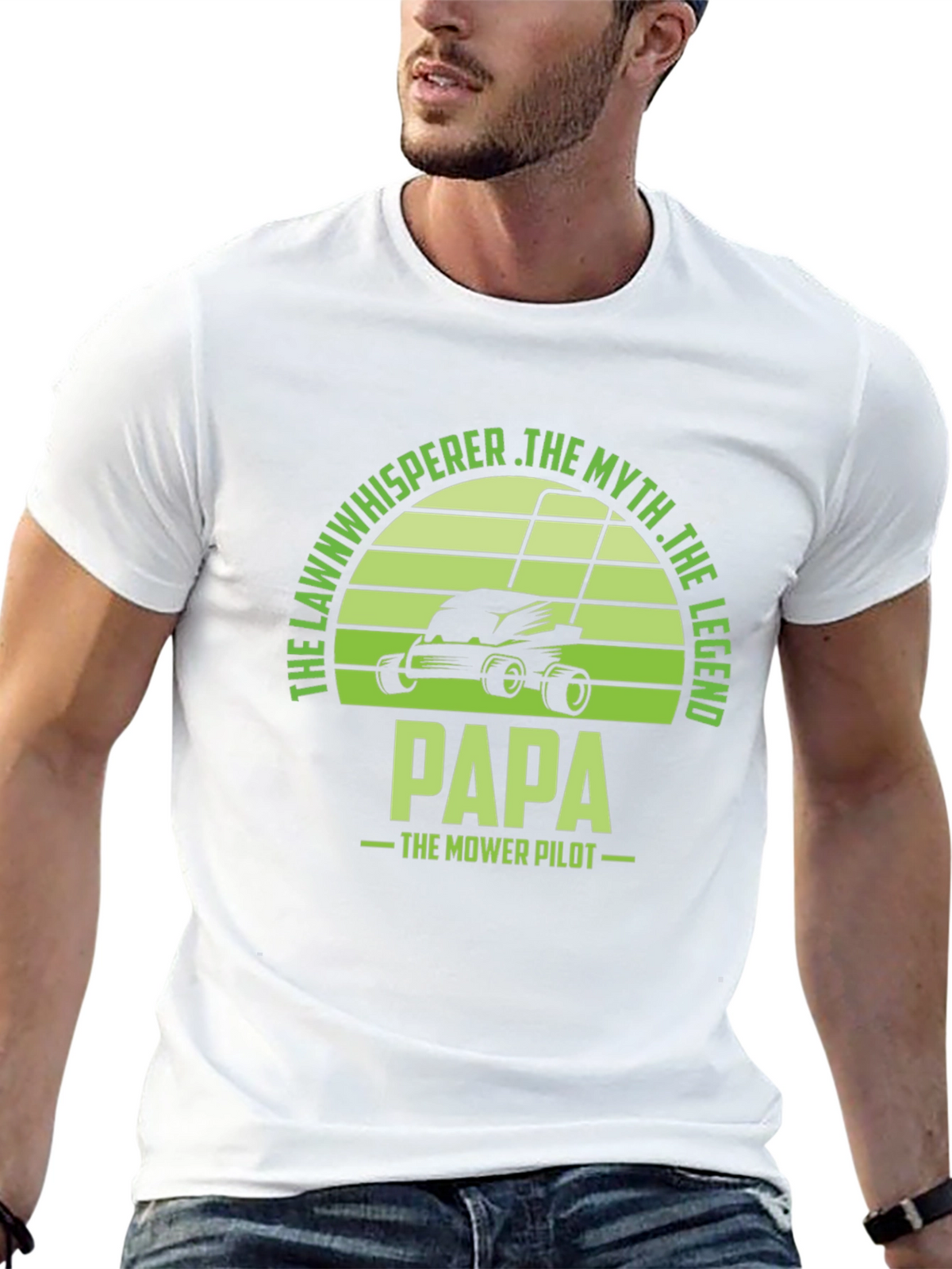 Papa The Lawn Whisperer T-Shirt
