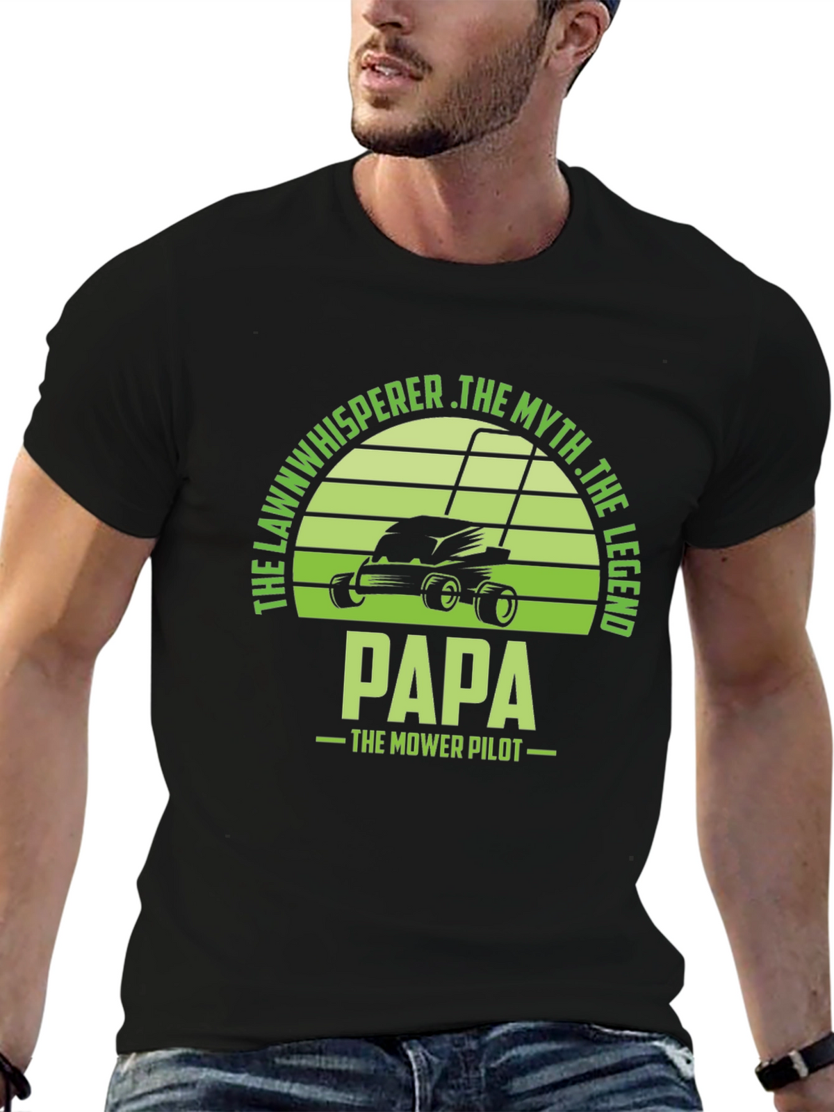 Papa The Lawn Whisperer T-Shirt