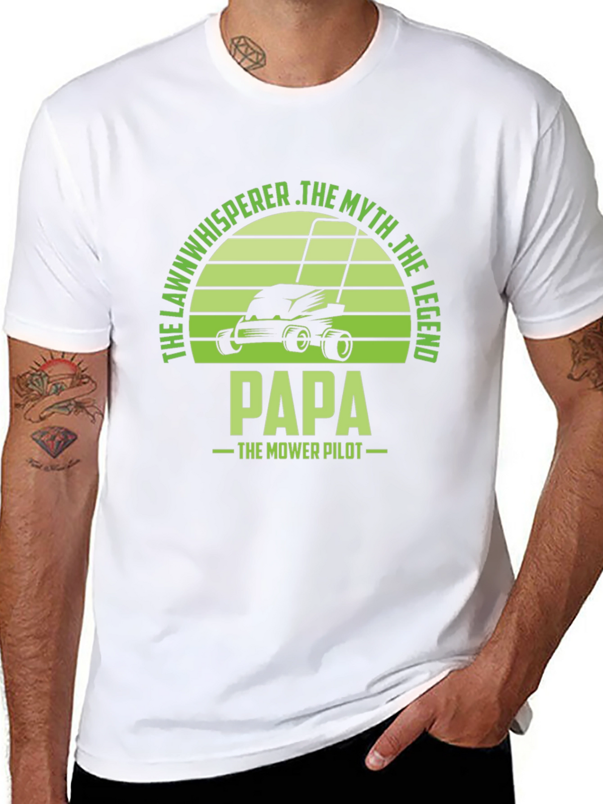 Papa The Lawn Whisperer T-Shirt
