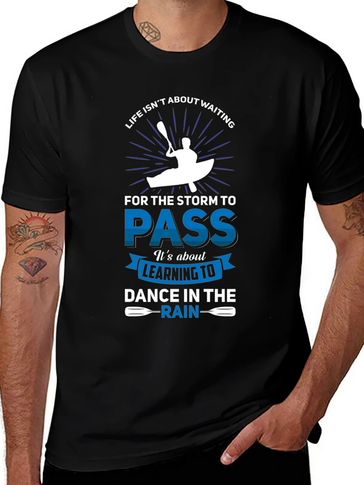 Life Isnt About Waiting Graphic T-Shirt