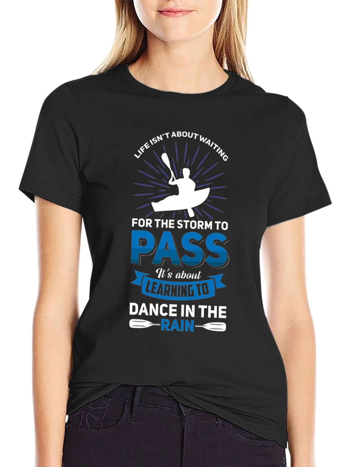 Life Isnt About Waiting Graphic T-Shirt