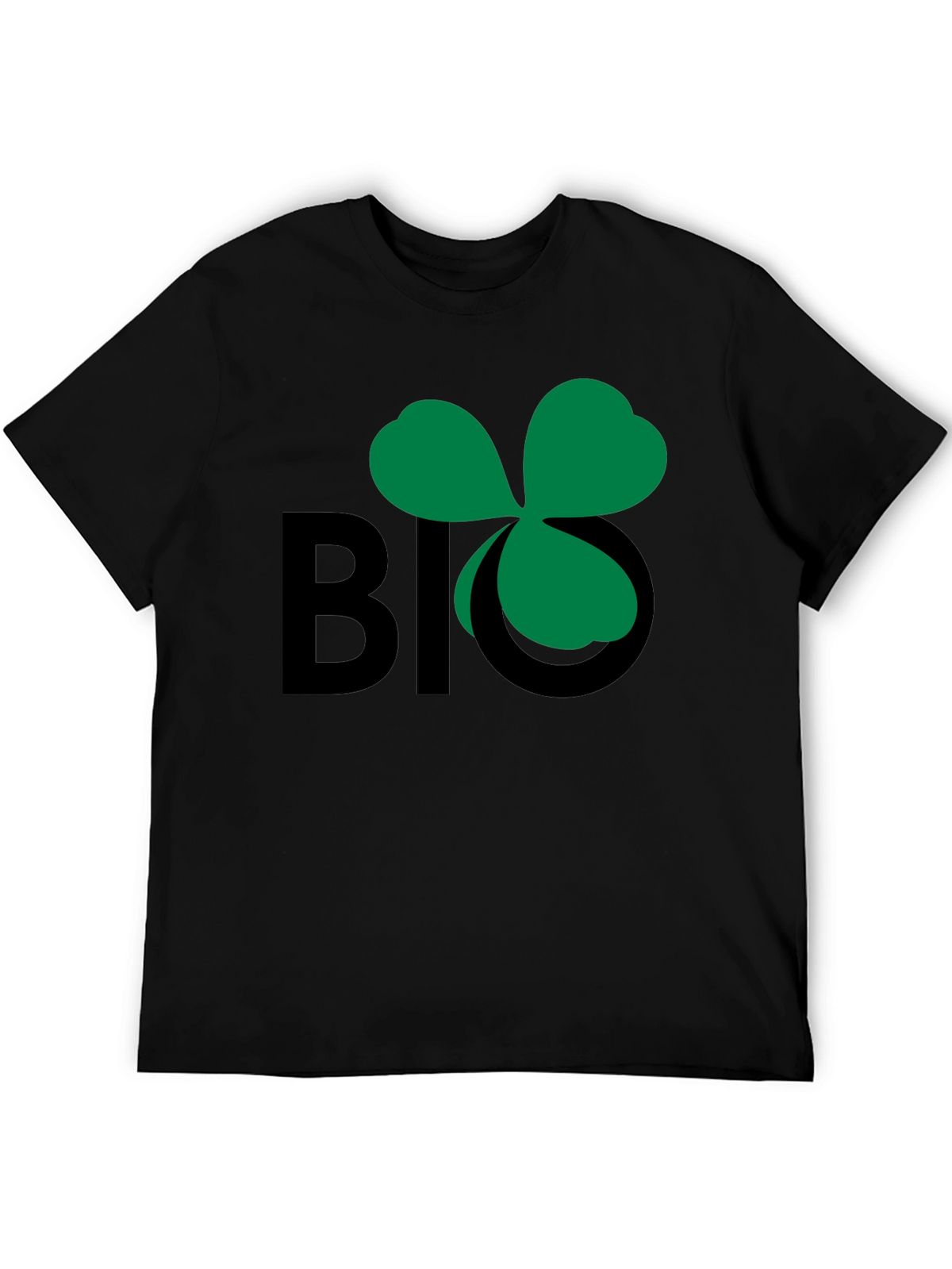 Lucky Big Shamrock Graphic Tee - Soft Cotton Blend