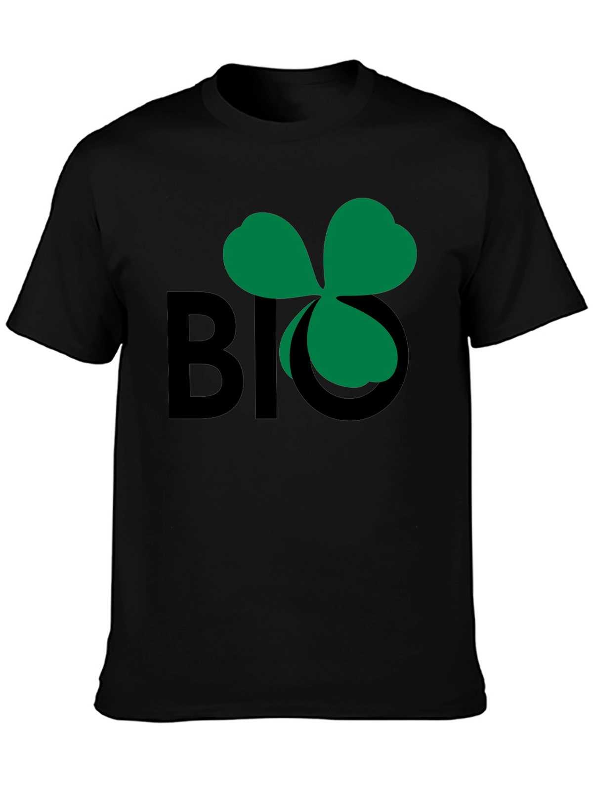 Lucky Big Shamrock Graphic Tee - Soft Cotton Blend