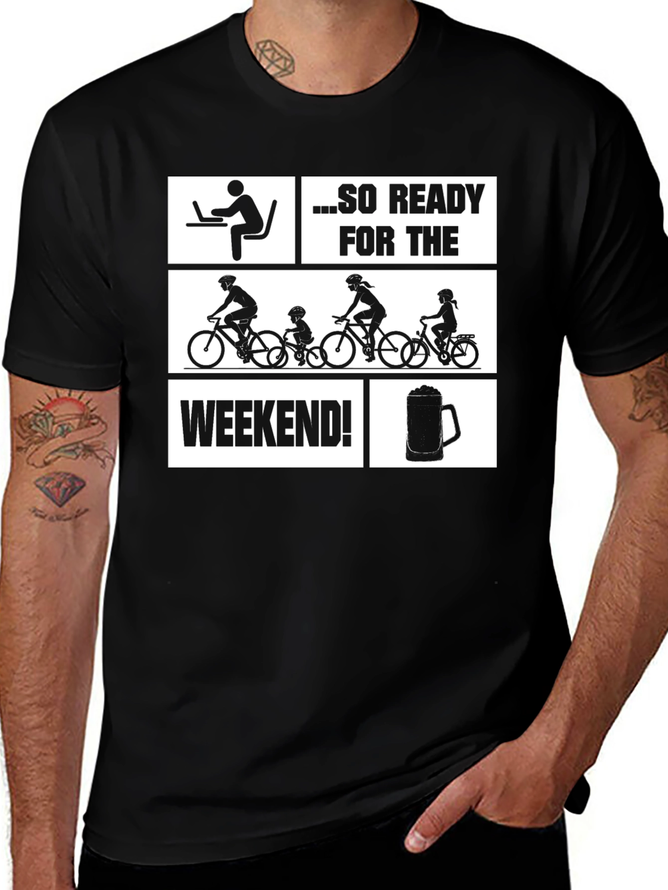 So Ready for the Weekend Graphic Tee
