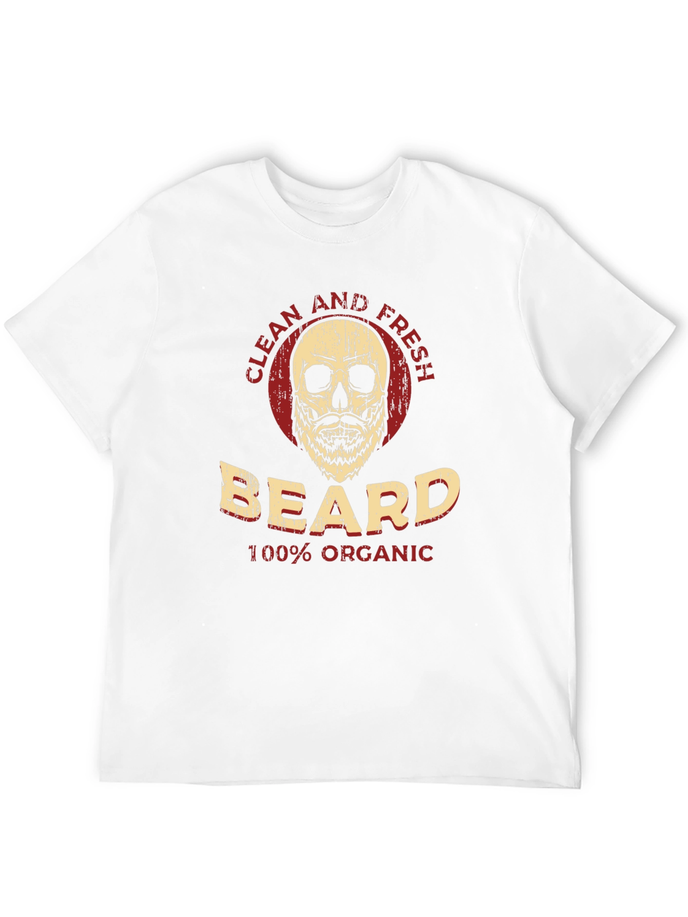 Clean and Fresh Beard T-Shirt - 100% Organic