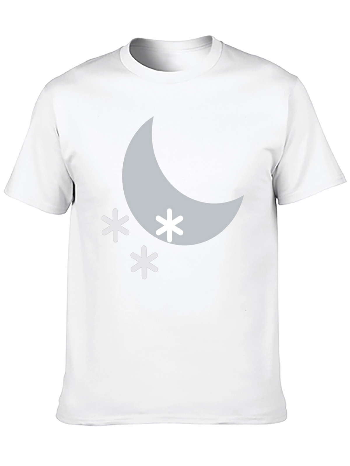 Moon & Stars Black T-Shirt