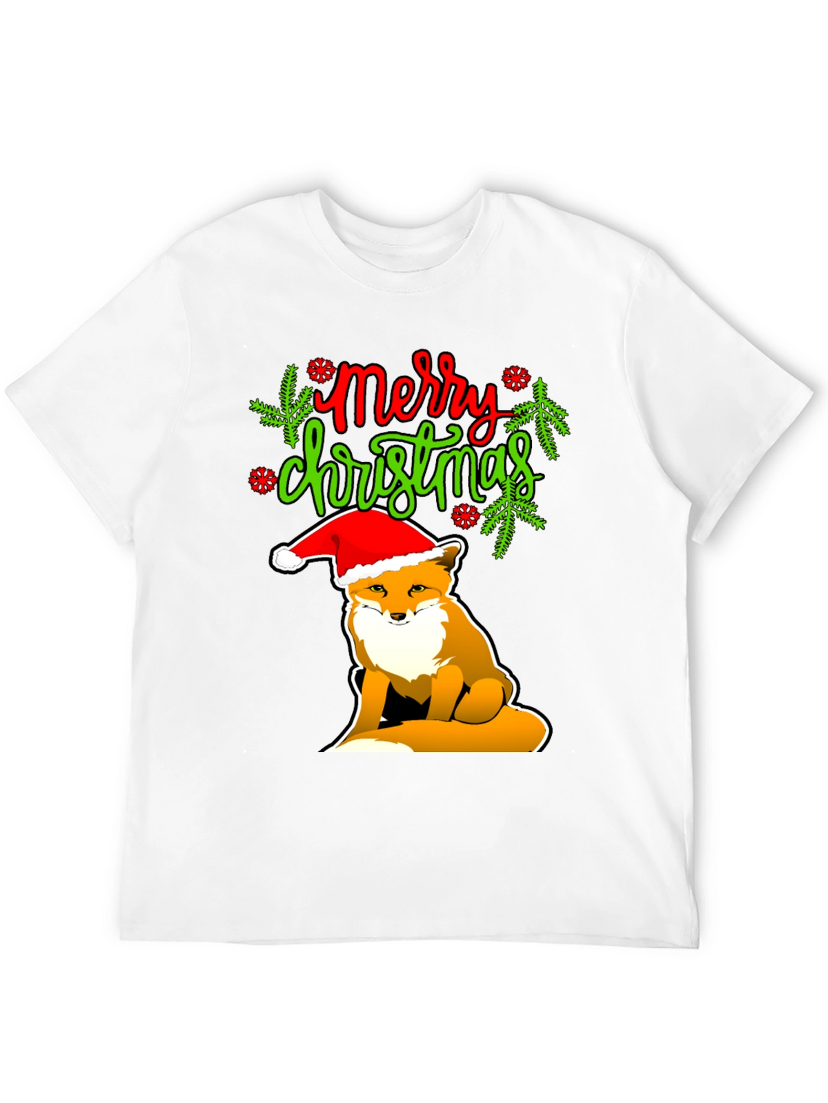 Merry Christmas Fox T-Shirt