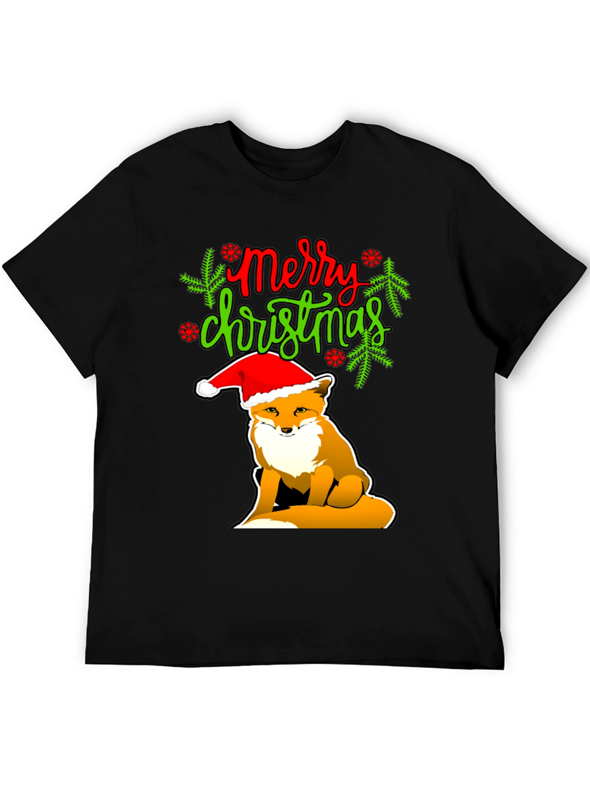 Merry Christmas Fox T-Shirt