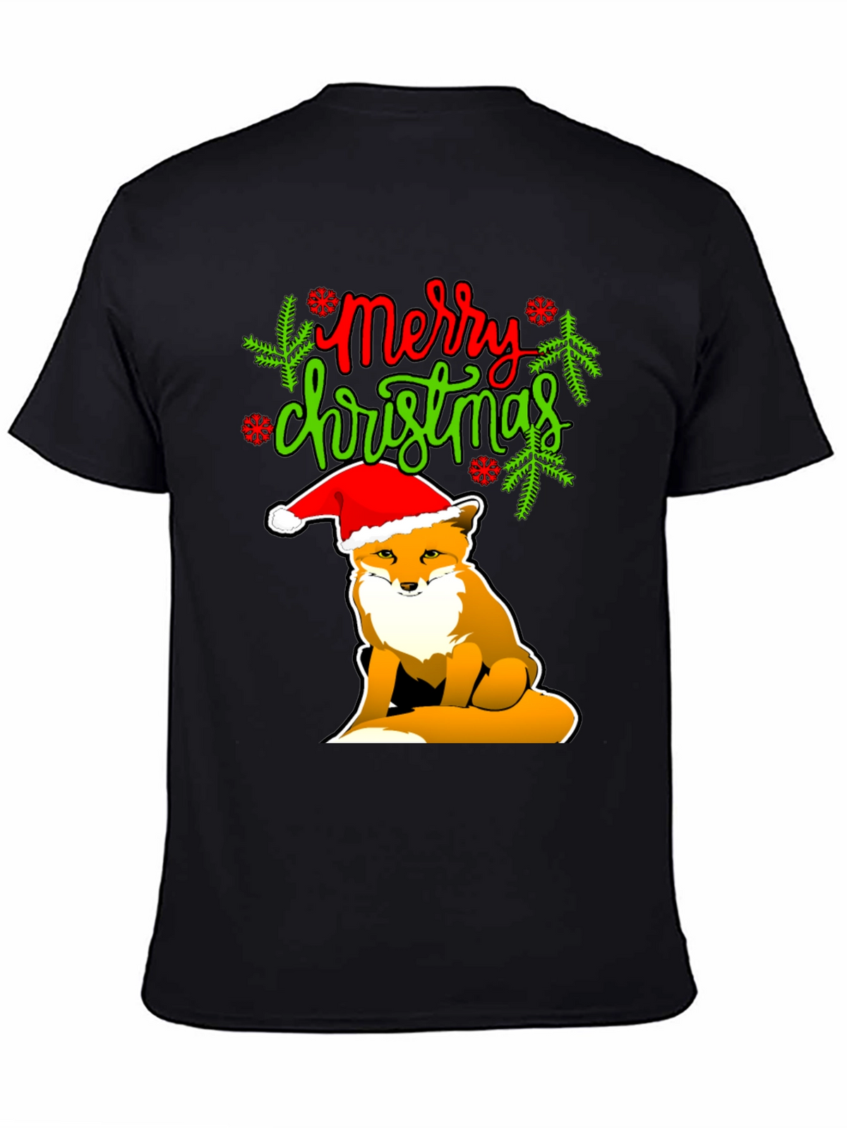 Merry Christmas Fox T-Shirt