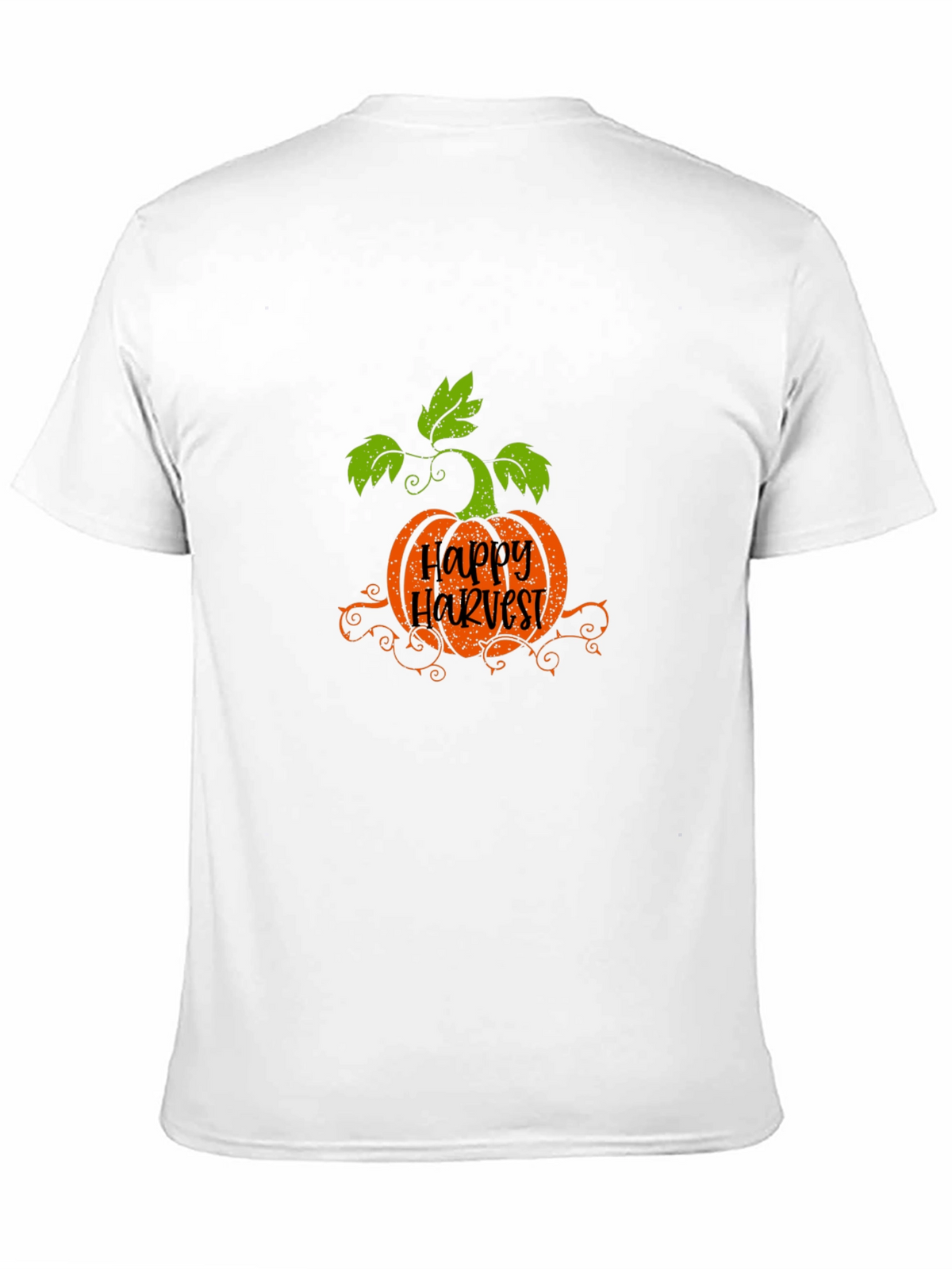 Happy Harvest Pumpkin Graphic T-Shirt
