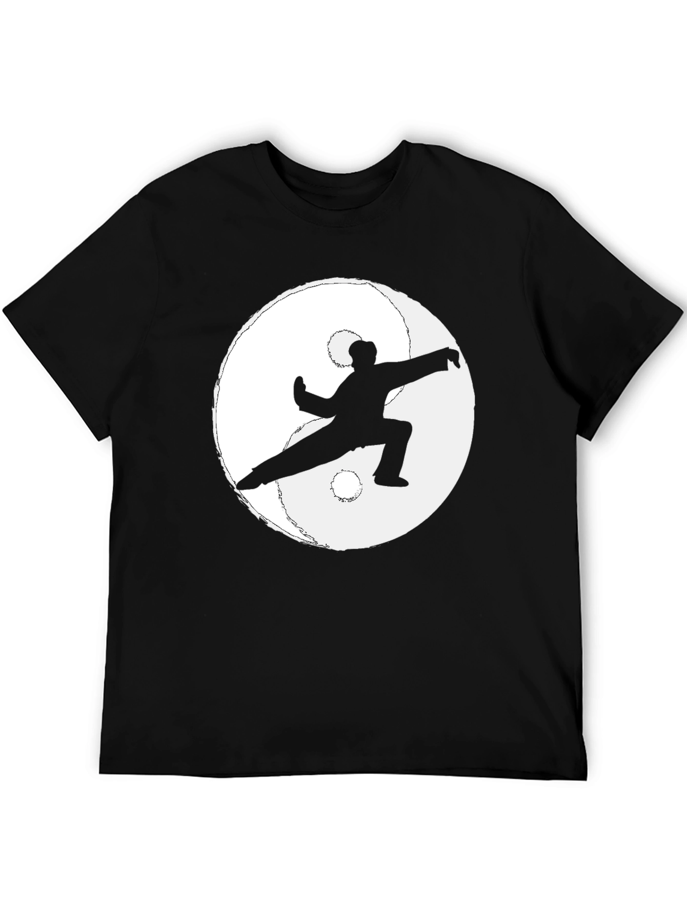 Yin Yang Martial Arts Black T-Shirt