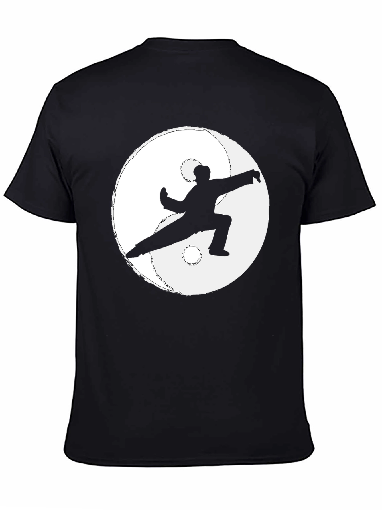 Yin Yang Martial Arts Black T-Shirt