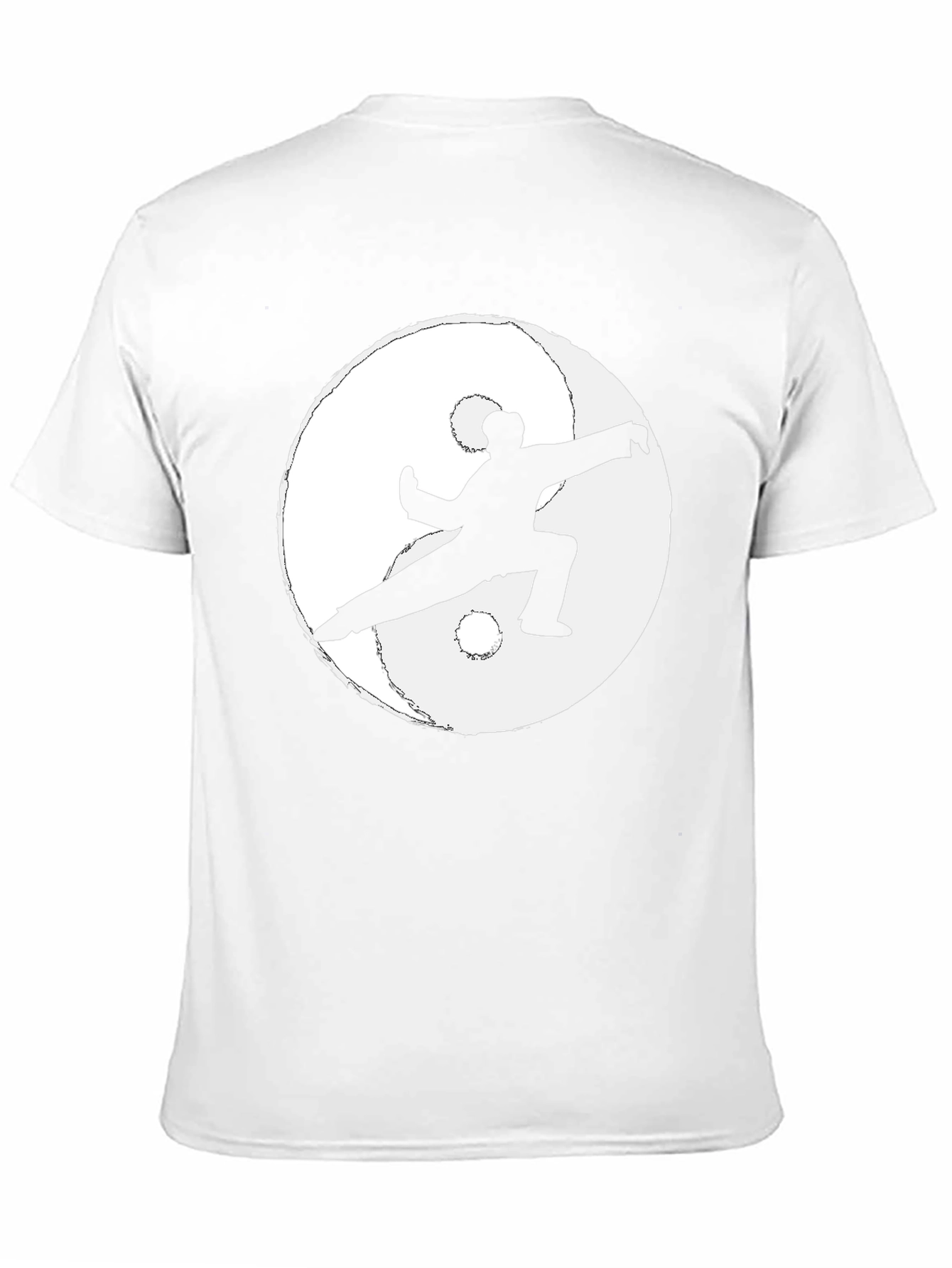 Yin Yang Martial Arts Black T-Shirt