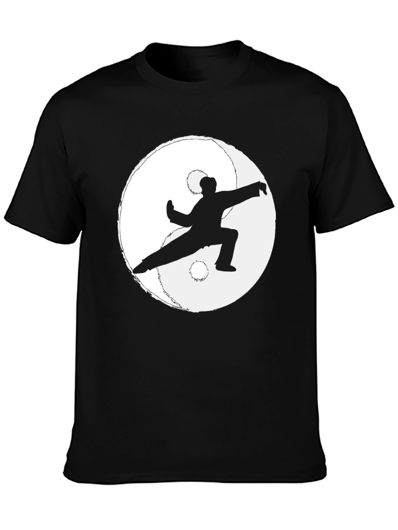 Yin Yang Martial Arts Black T-Shirt