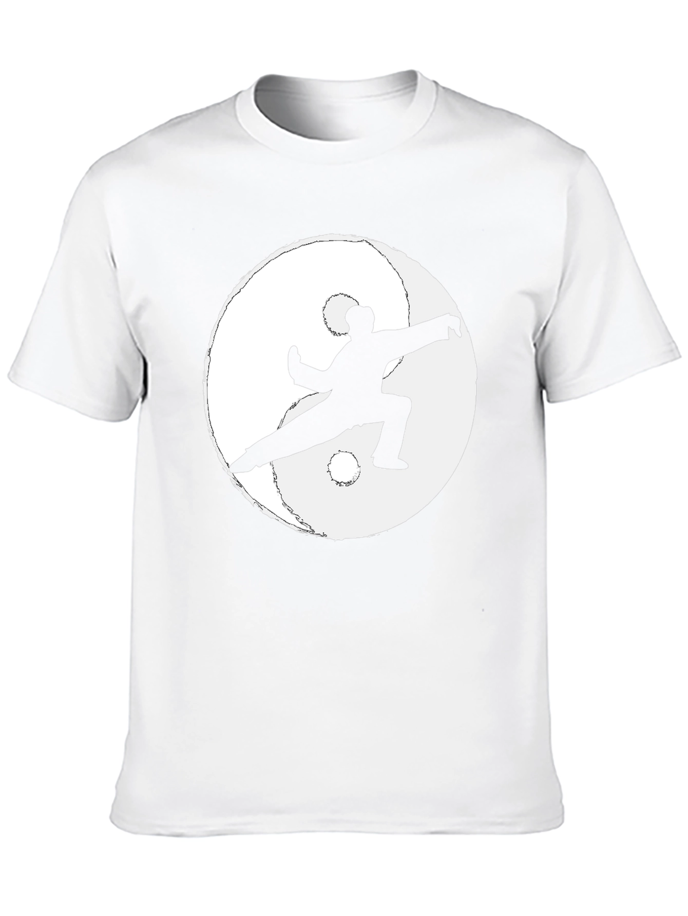 Yin Yang Martial Arts Black T-Shirt