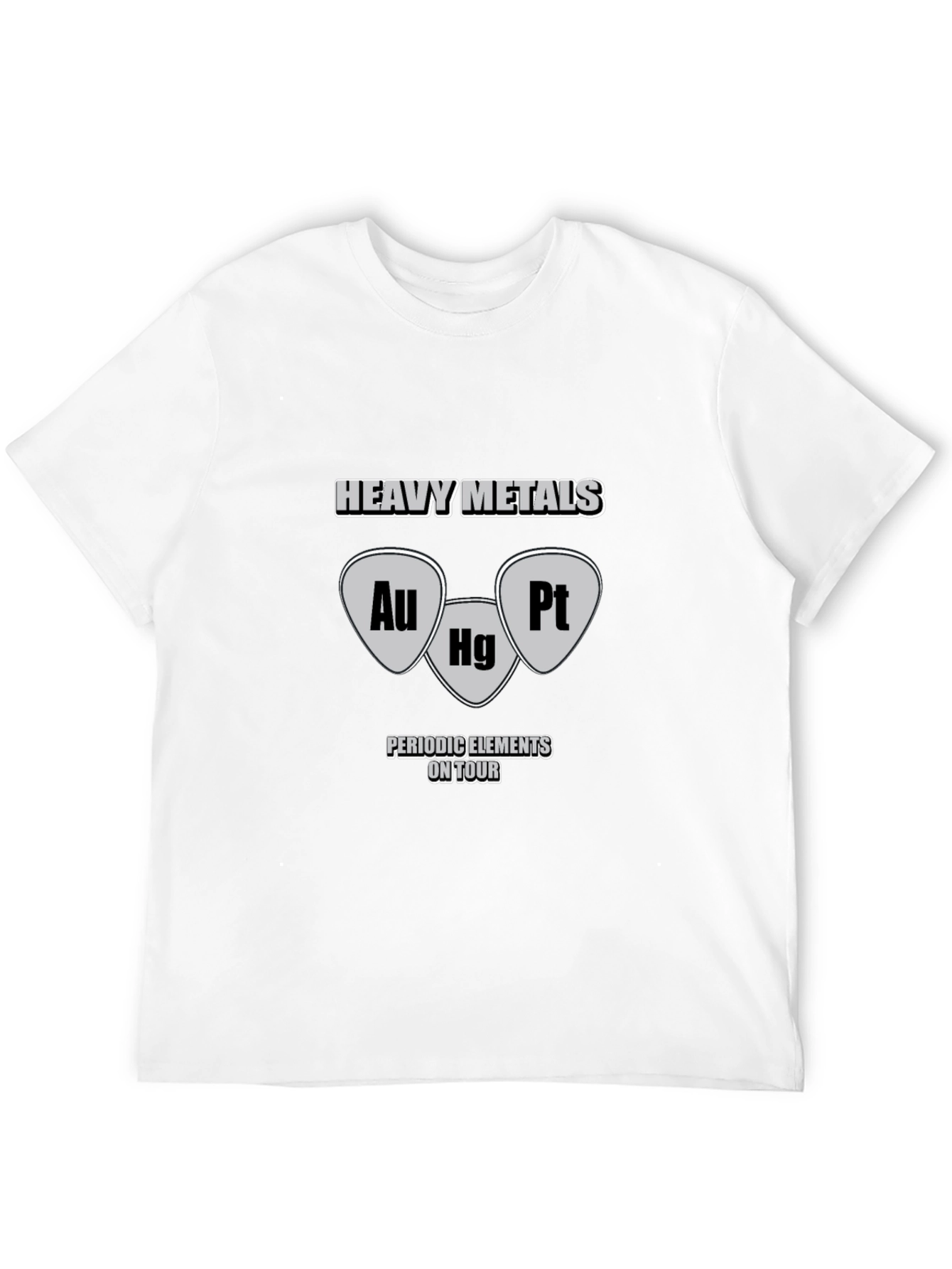 Heavy Metals Periodic Elements Tour Graphic T-Shirt