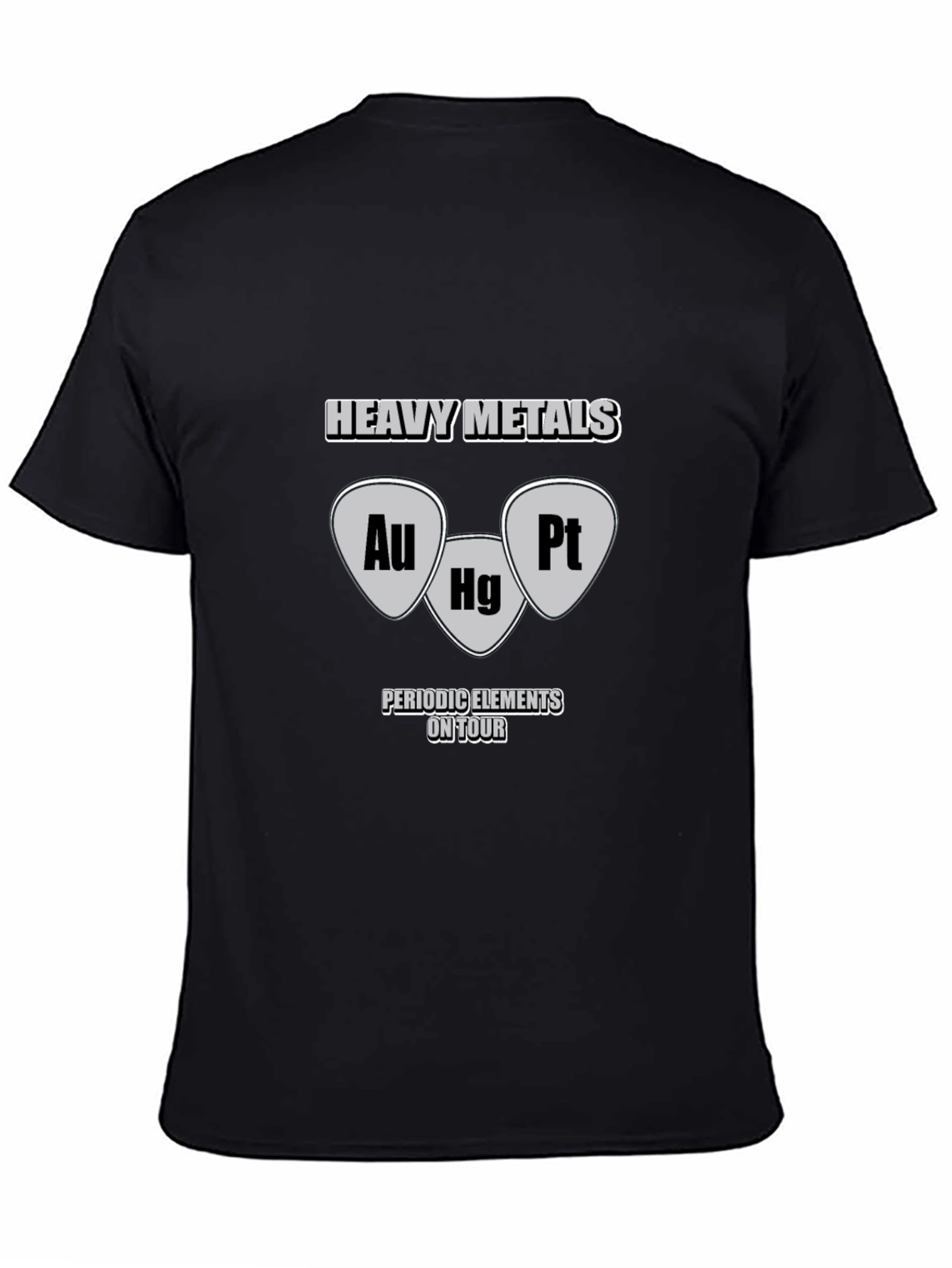 Heavy Metals Periodic Elements Tour Graphic T-Shirt