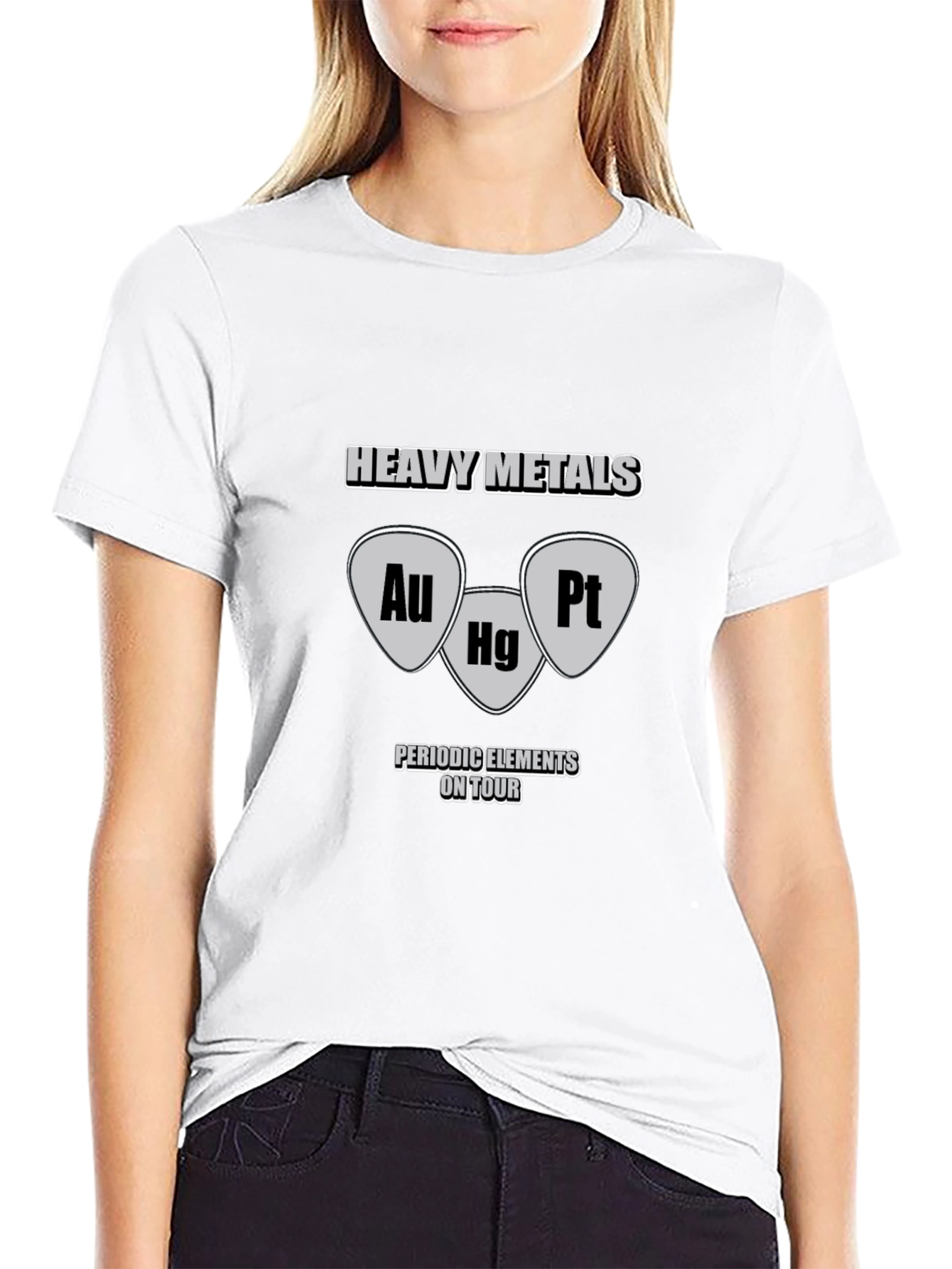 Heavy Metals Periodic Elements Tour Graphic T-Shirt