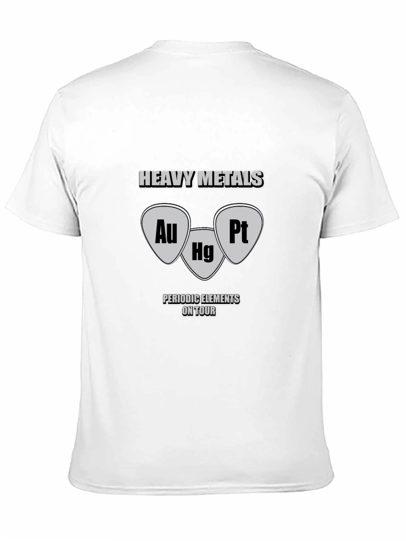 Heavy Metals Periodic Elements Tour Graphic T-Shirt