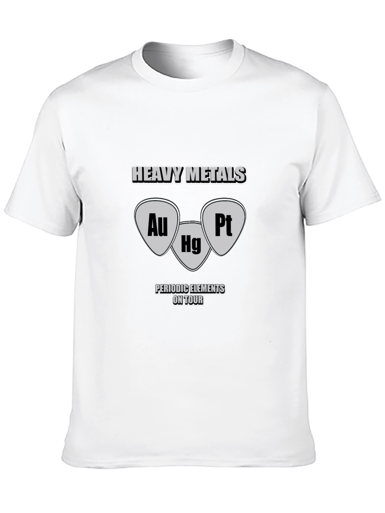 Heavy Metals Periodic Elements Tour Graphic T-Shirt