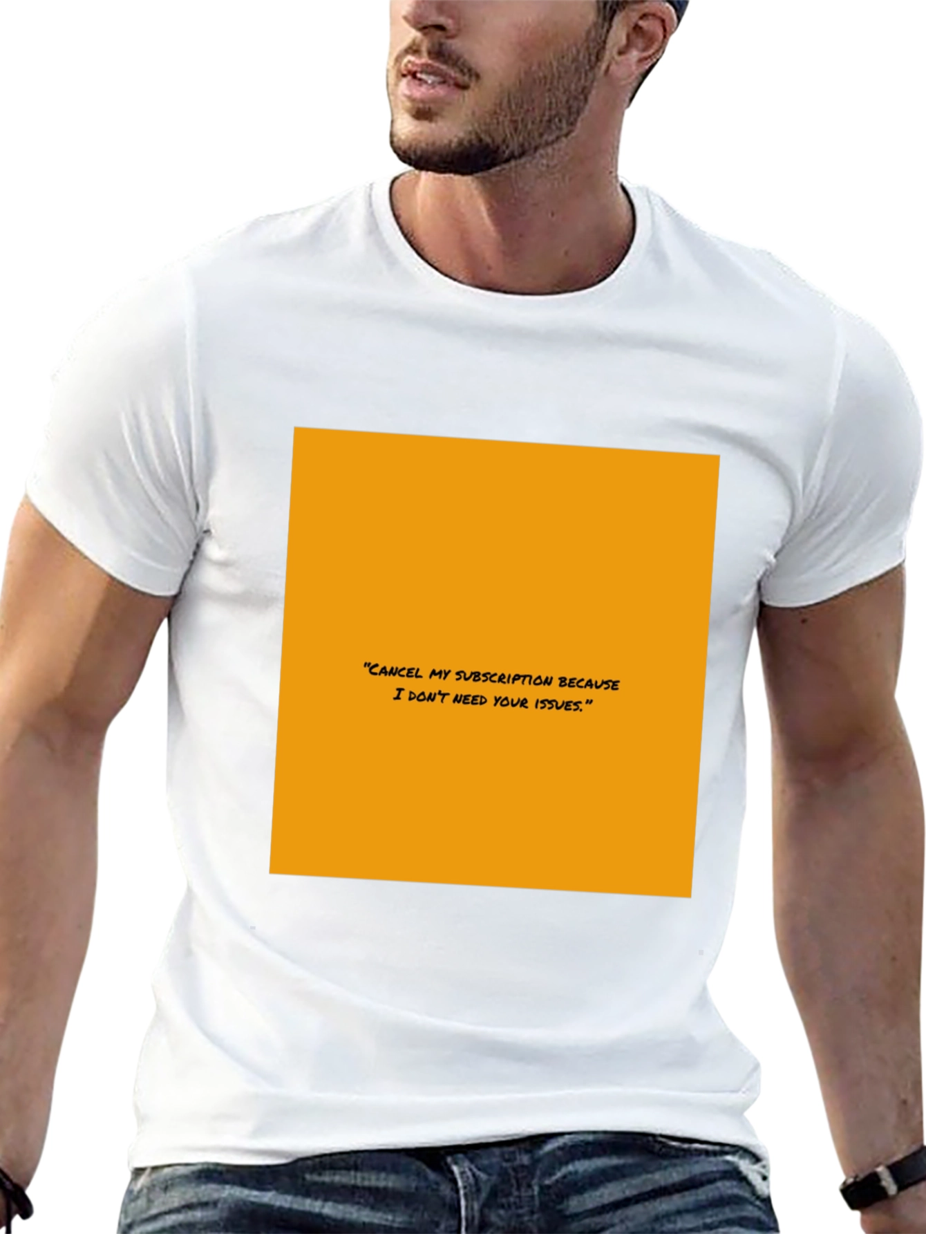 Subscription Diss T-Shirt - Bold Statement Tee