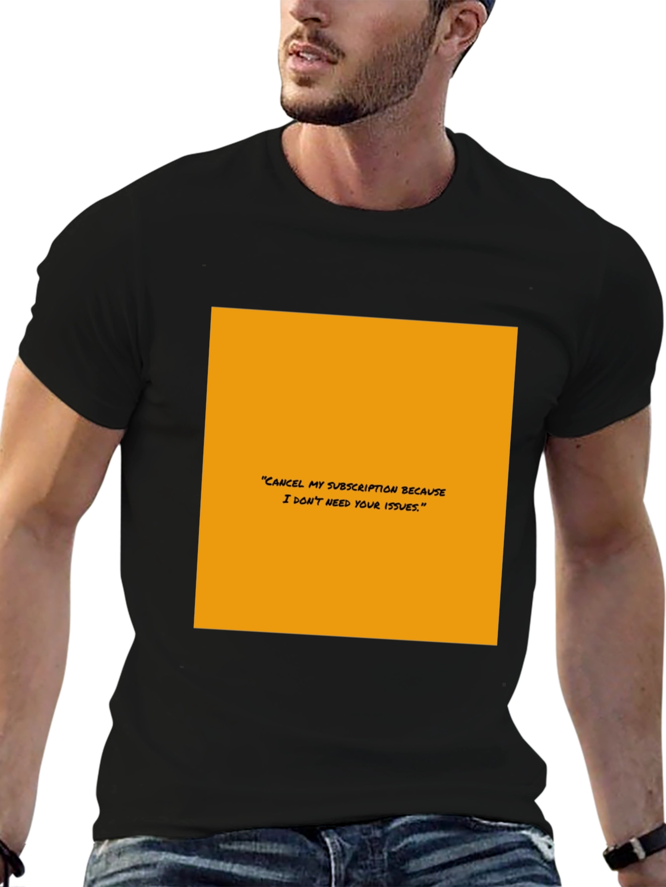 Subscription Diss T-Shirt - Bold Statement Tee