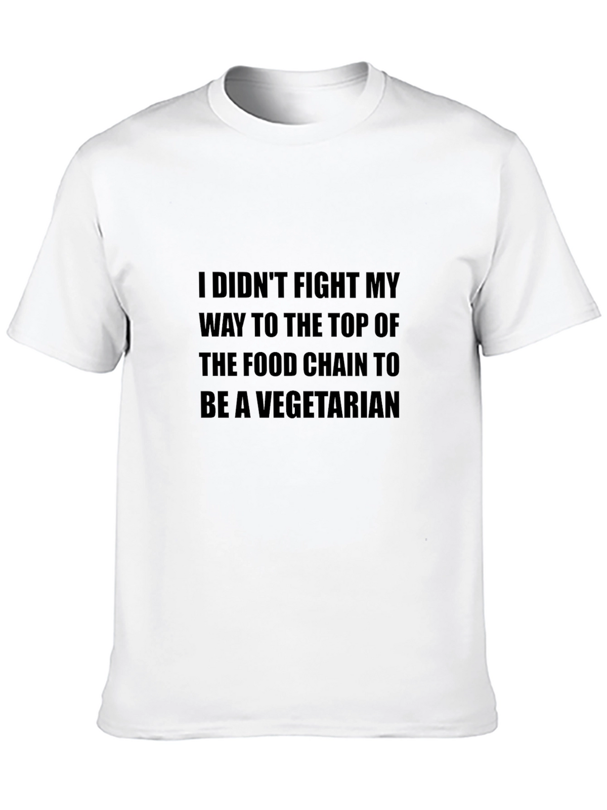 Funny Vegetarian T-Shirt - Food Chain Top
