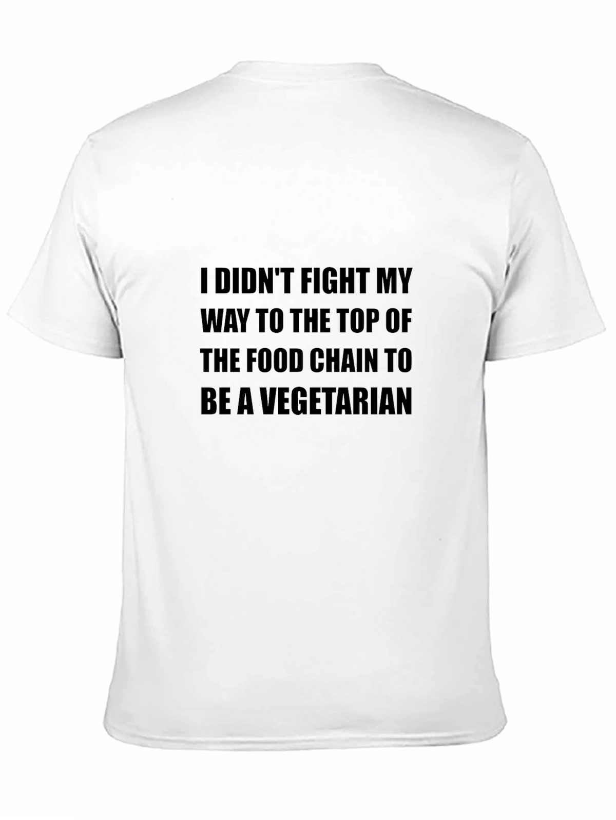 Funny Vegetarian T-Shirt - Food Chain Top
