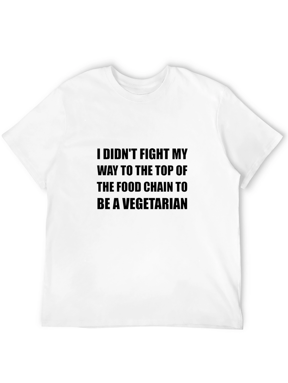 Funny Vegetarian T-Shirt - Food Chain Top